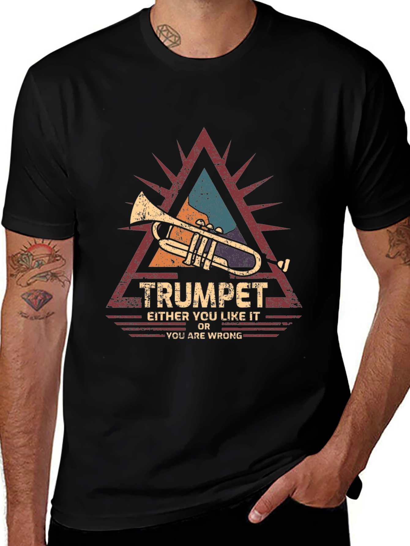 Trumpet T-Shirt - Music Lovers Tee