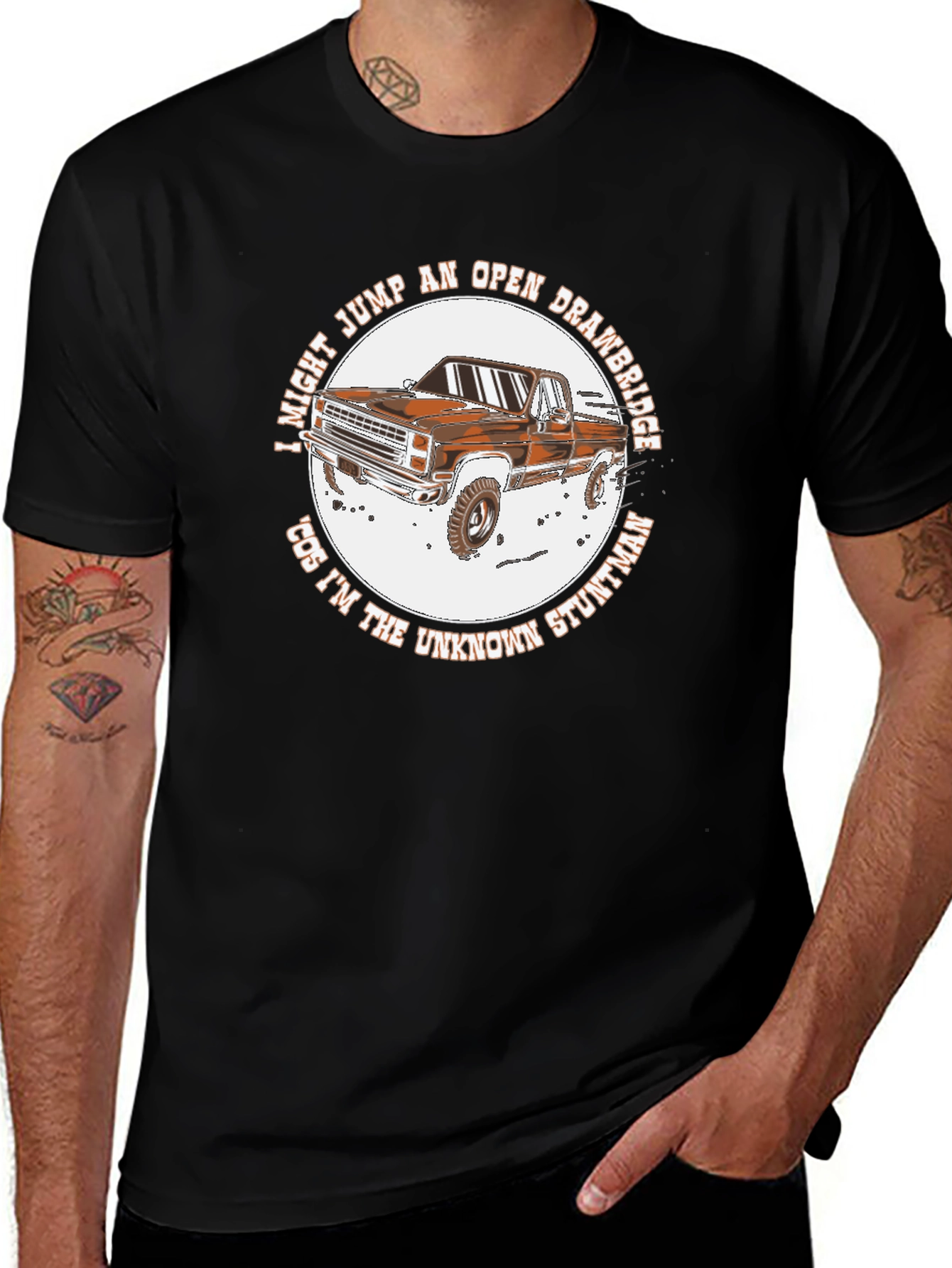 Unknown Stuntman Truck Graphic Tee