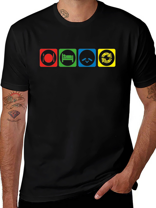 Eat Sleep Code Repeat Black T-Shirt