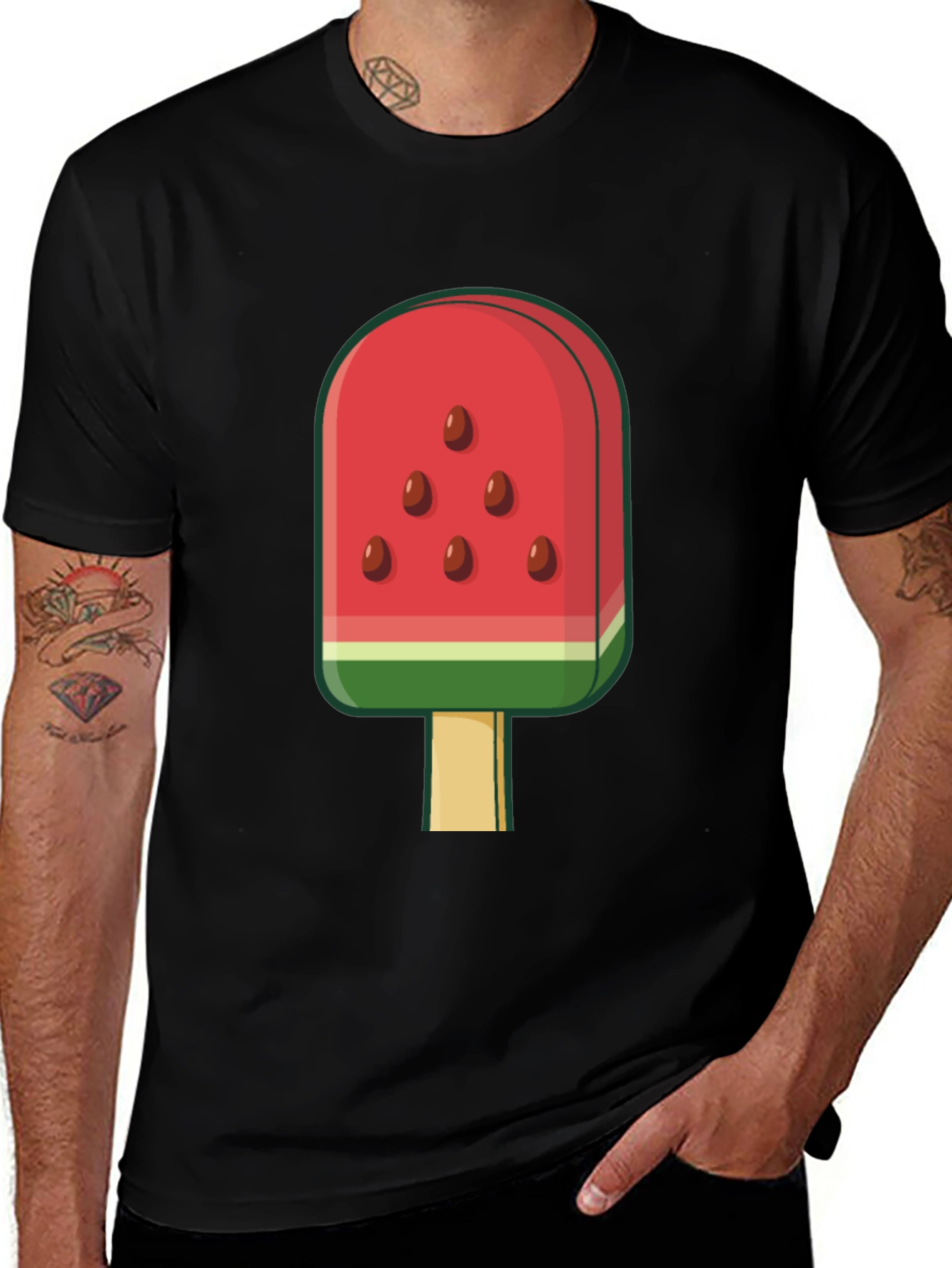 Watermelon Popsicle Graphic Tee