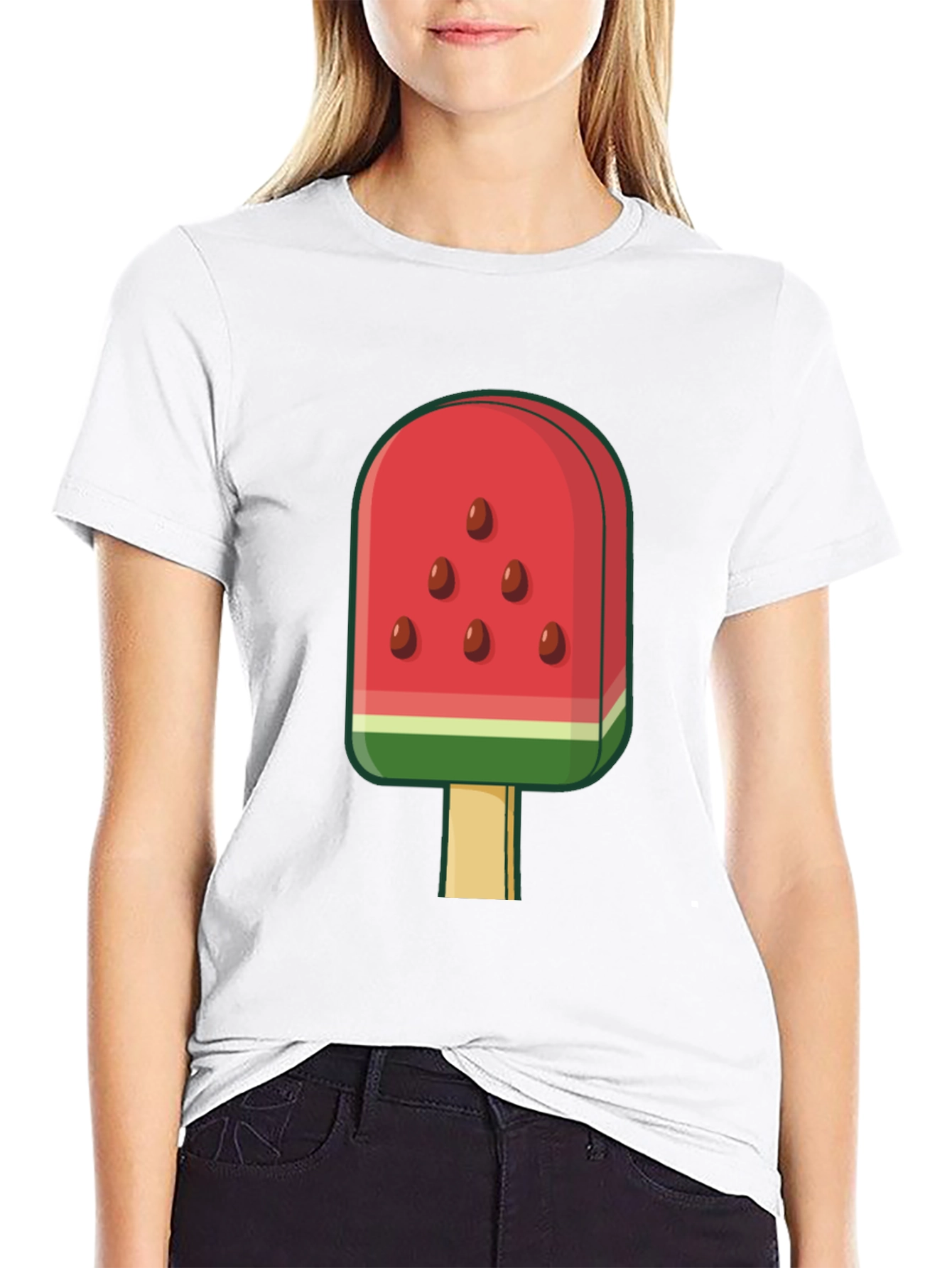 Watermelon Popsicle Graphic Tee