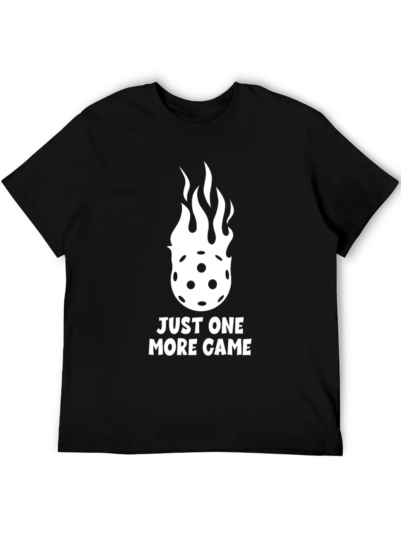 Just One More Game Black T-Shirt