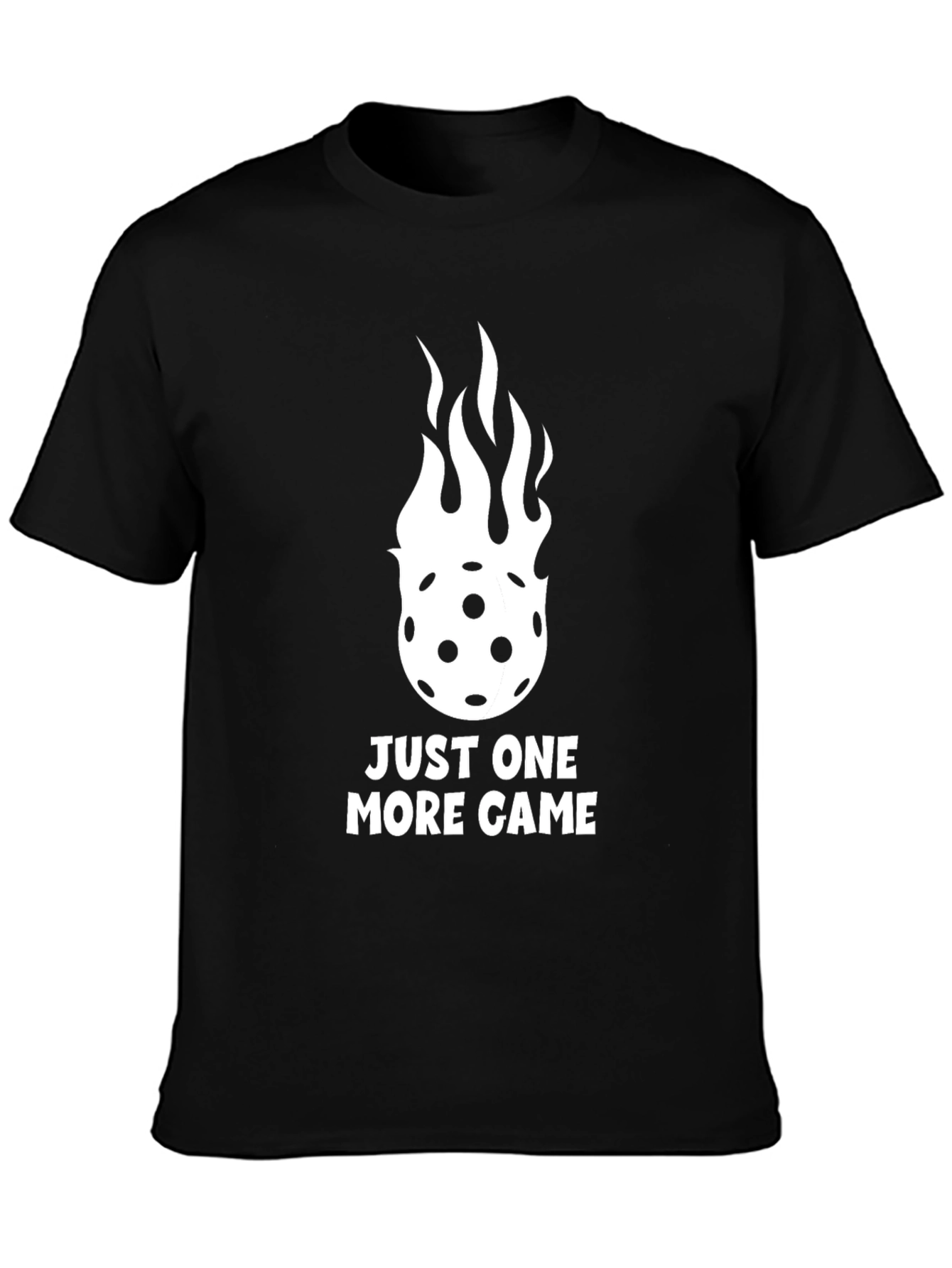 Just One More Game Black T-Shirt