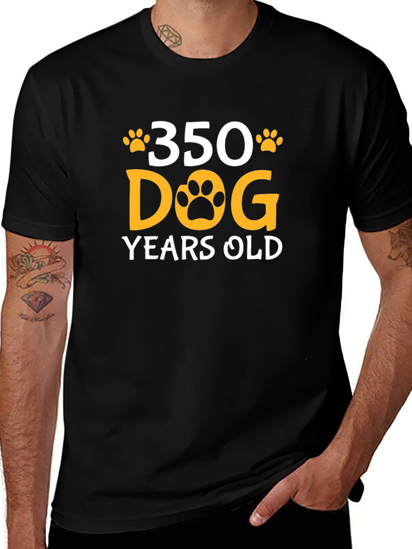 Funny 350 Dog Years Old T-Shirt