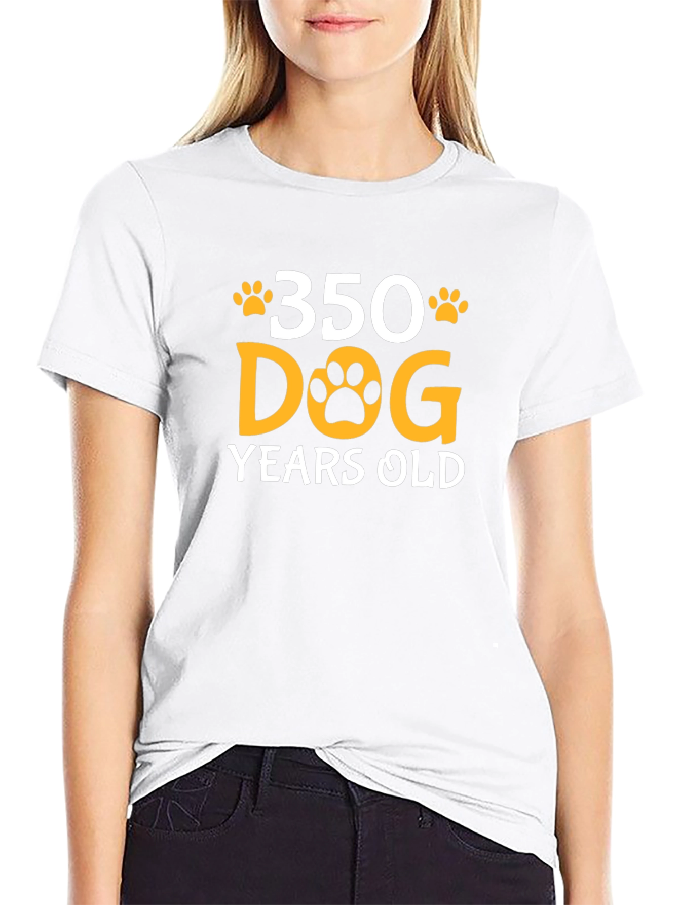 Funny 350 Dog Years Old T-Shirt