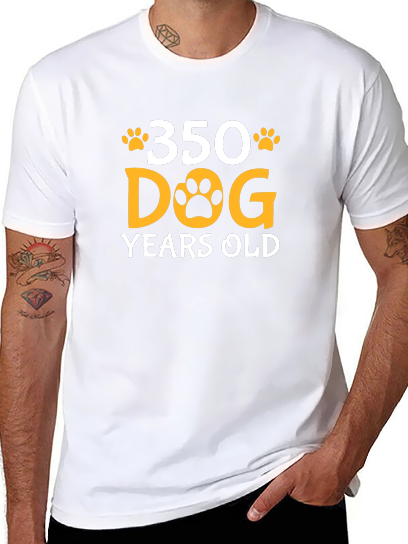 Funny 350 Dog Years Old T-Shirt
