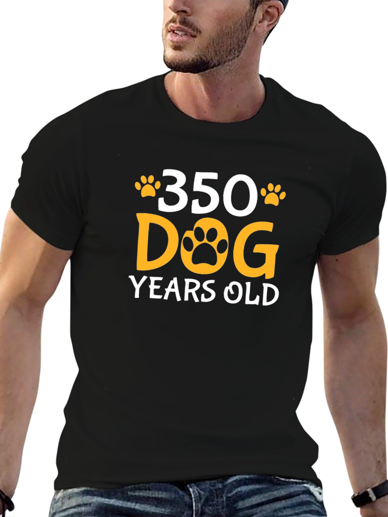 Funny 350 Dog Years Old T-Shirt