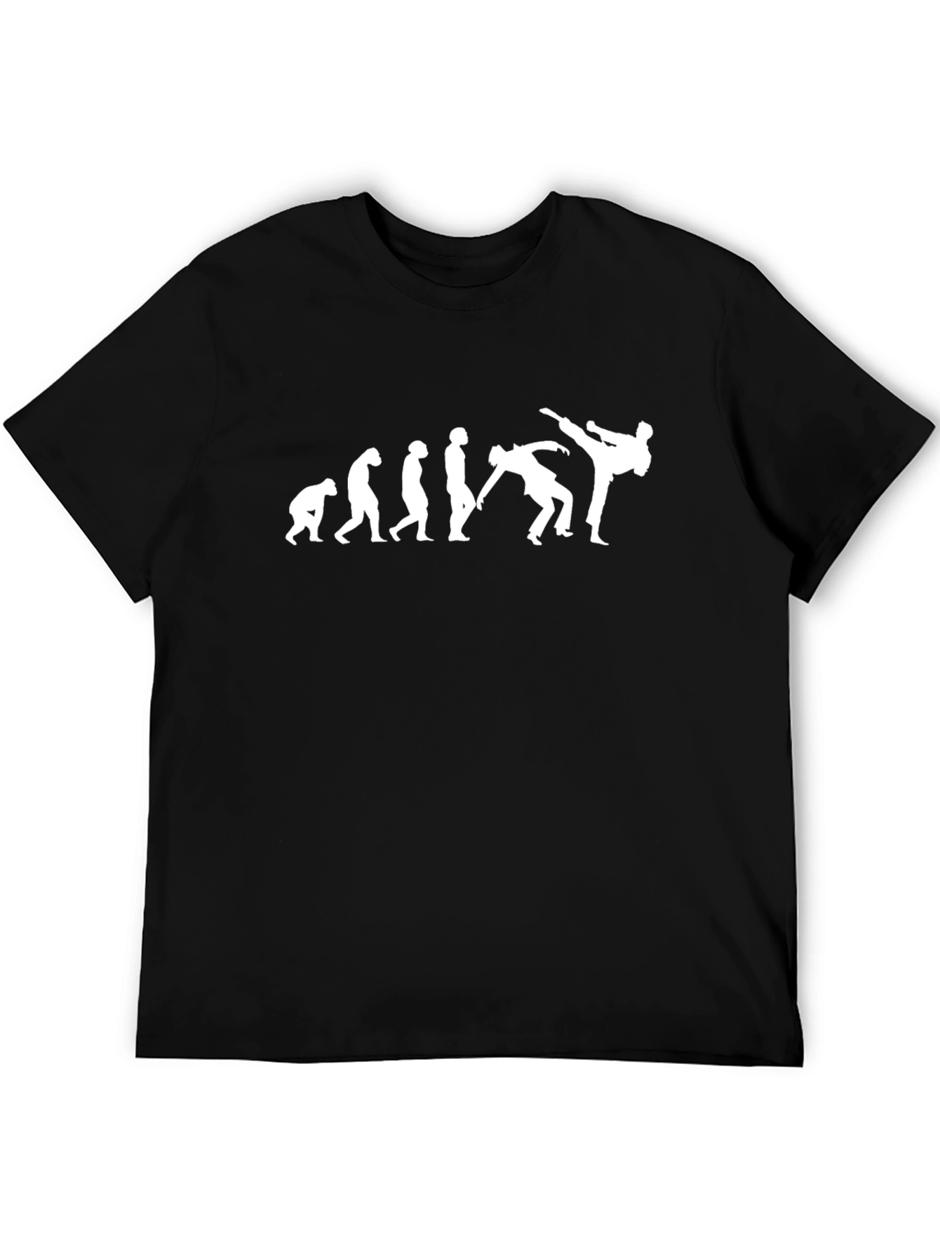 Evolution of Karate Black T-Shirt
