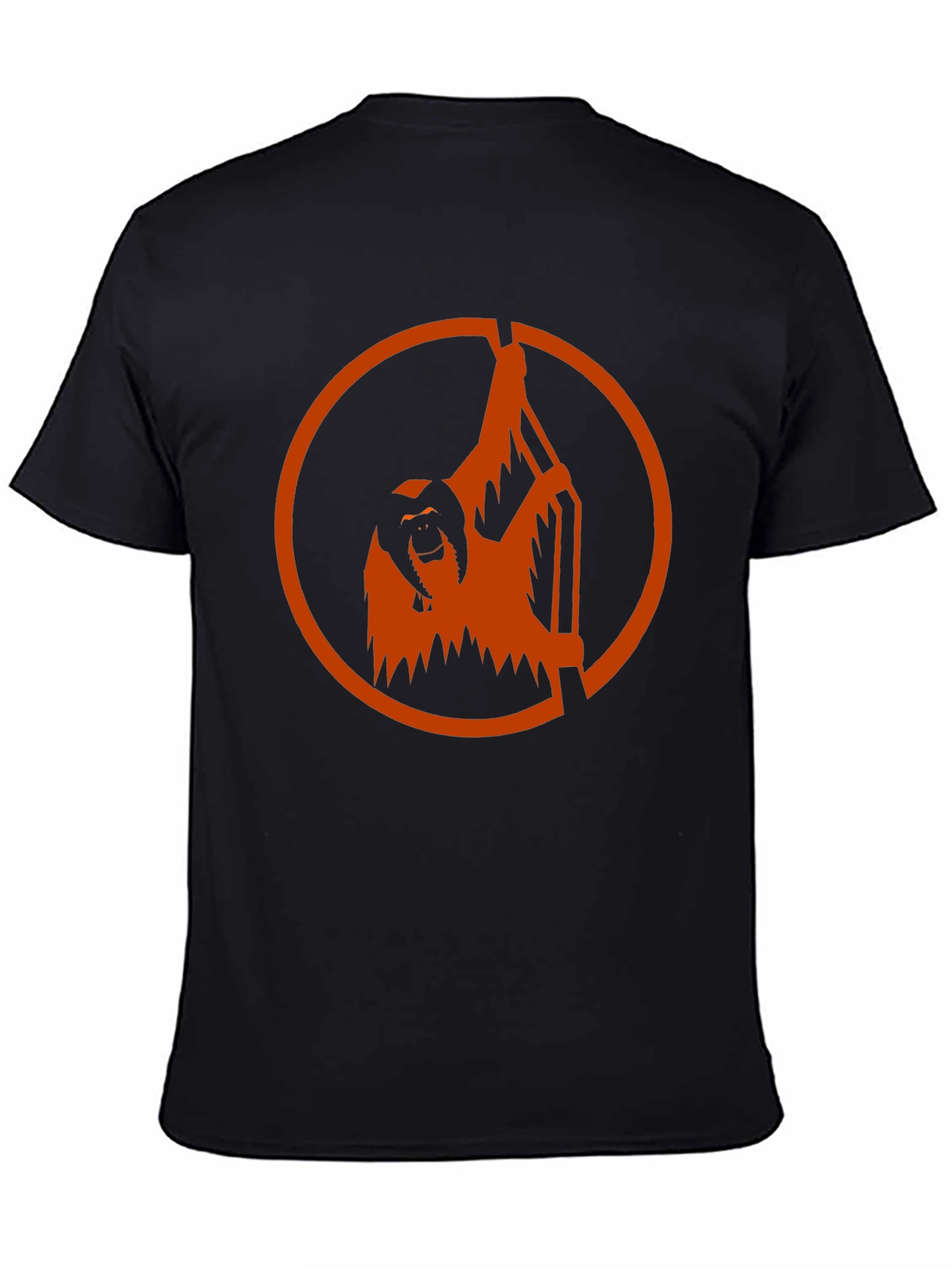 Orangutan Graphic Tee - Black