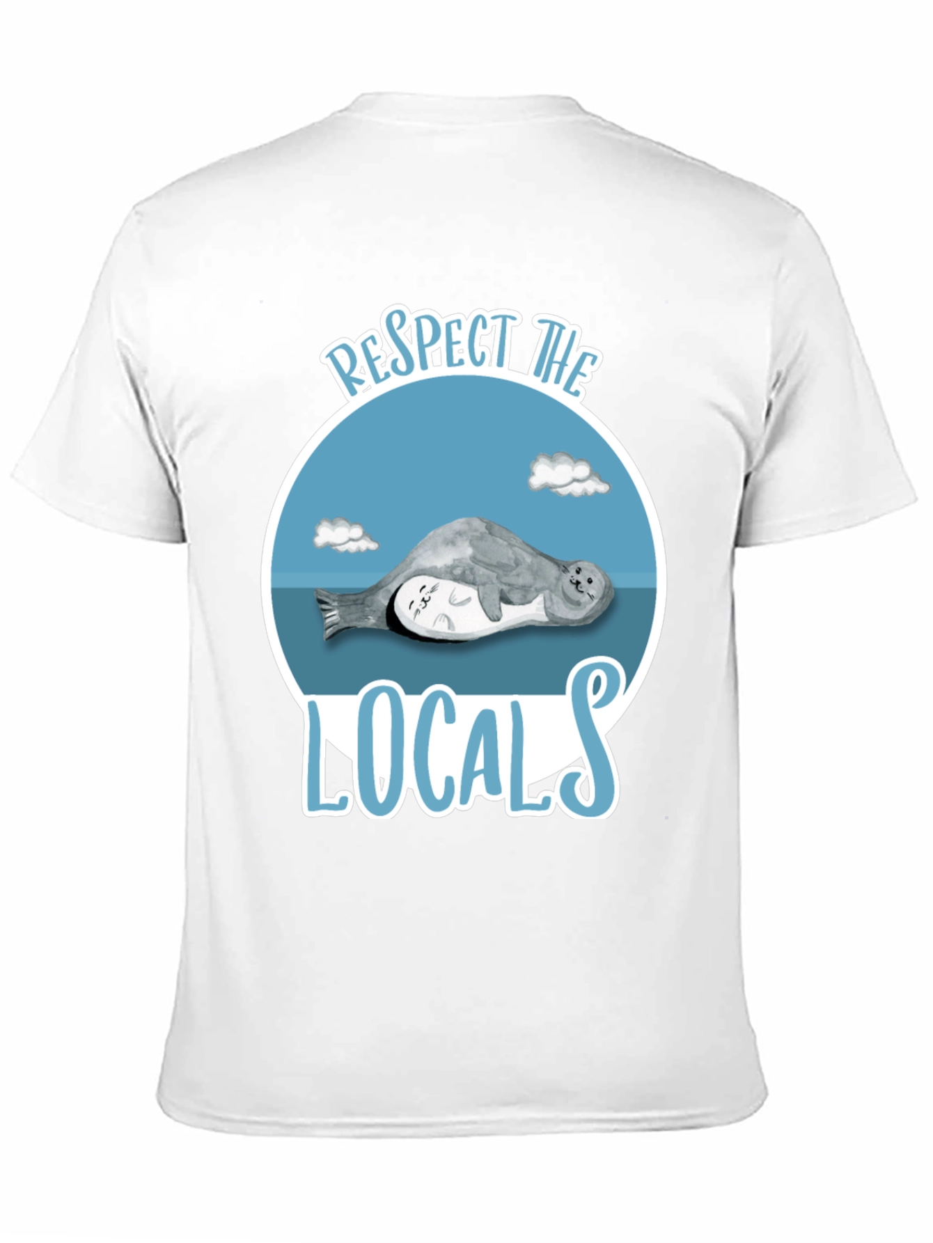 Respect the Locals Seal Graphic T-Shirt