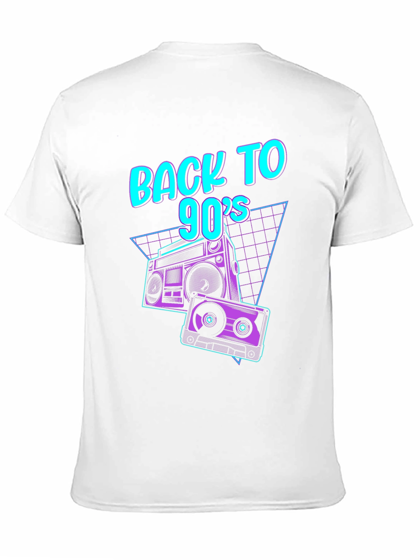 Retro 90s Boombox Graphic Tee