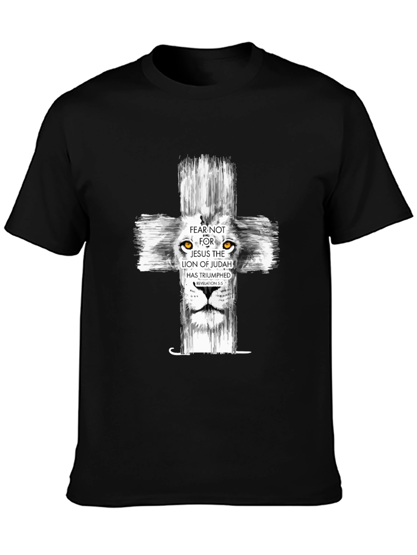 Lion of Judah Cross Graphic Tee