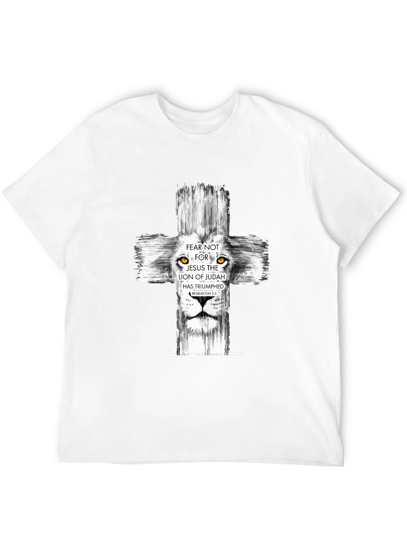 Lion of Judah Cross Graphic Tee