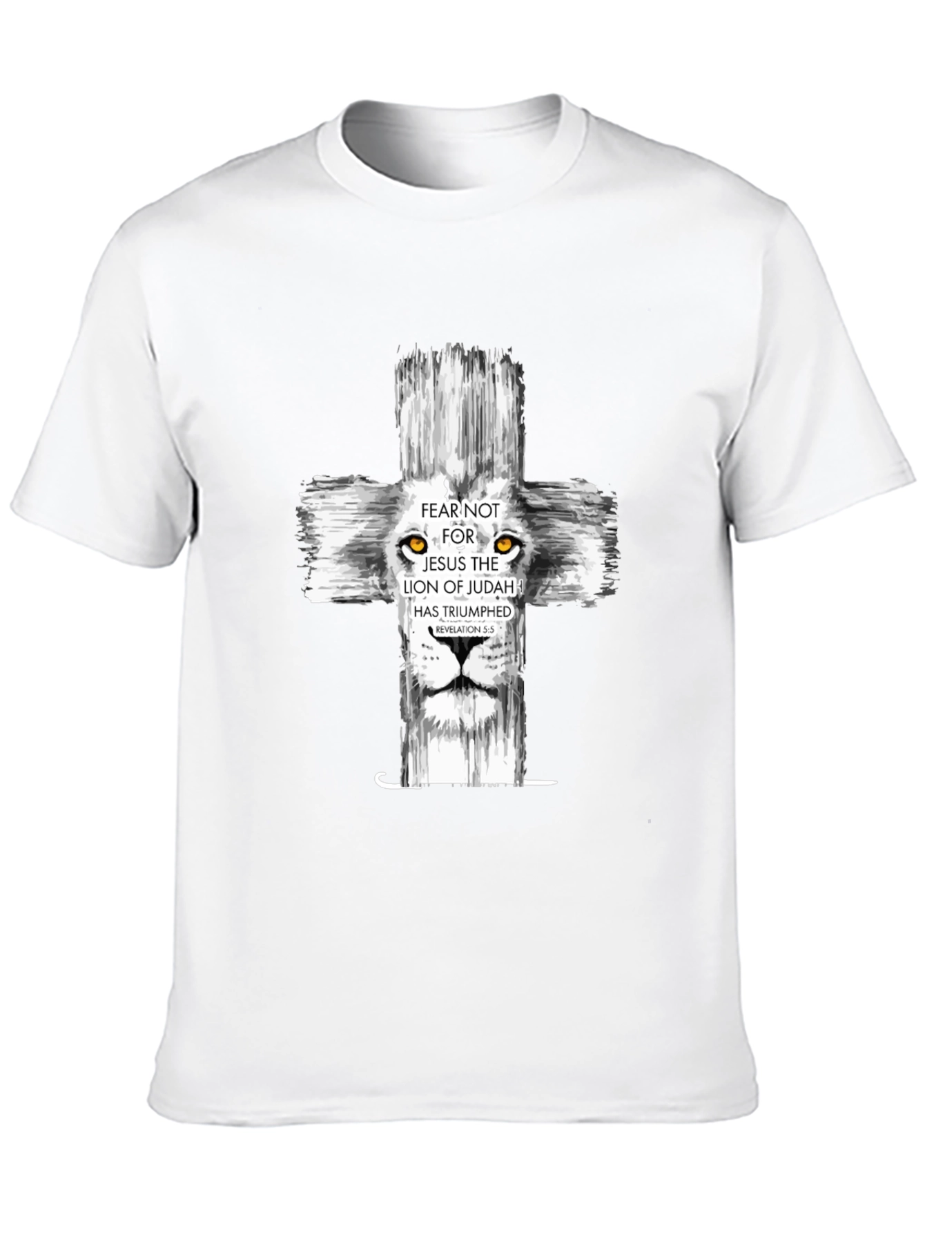 Lion of Judah Cross Graphic Tee