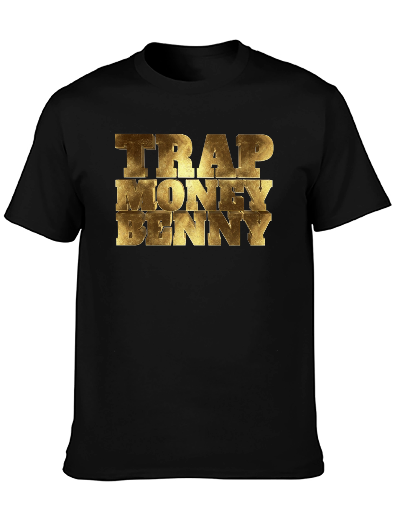 Trap Money Benny Graphic T-Shirt - Black