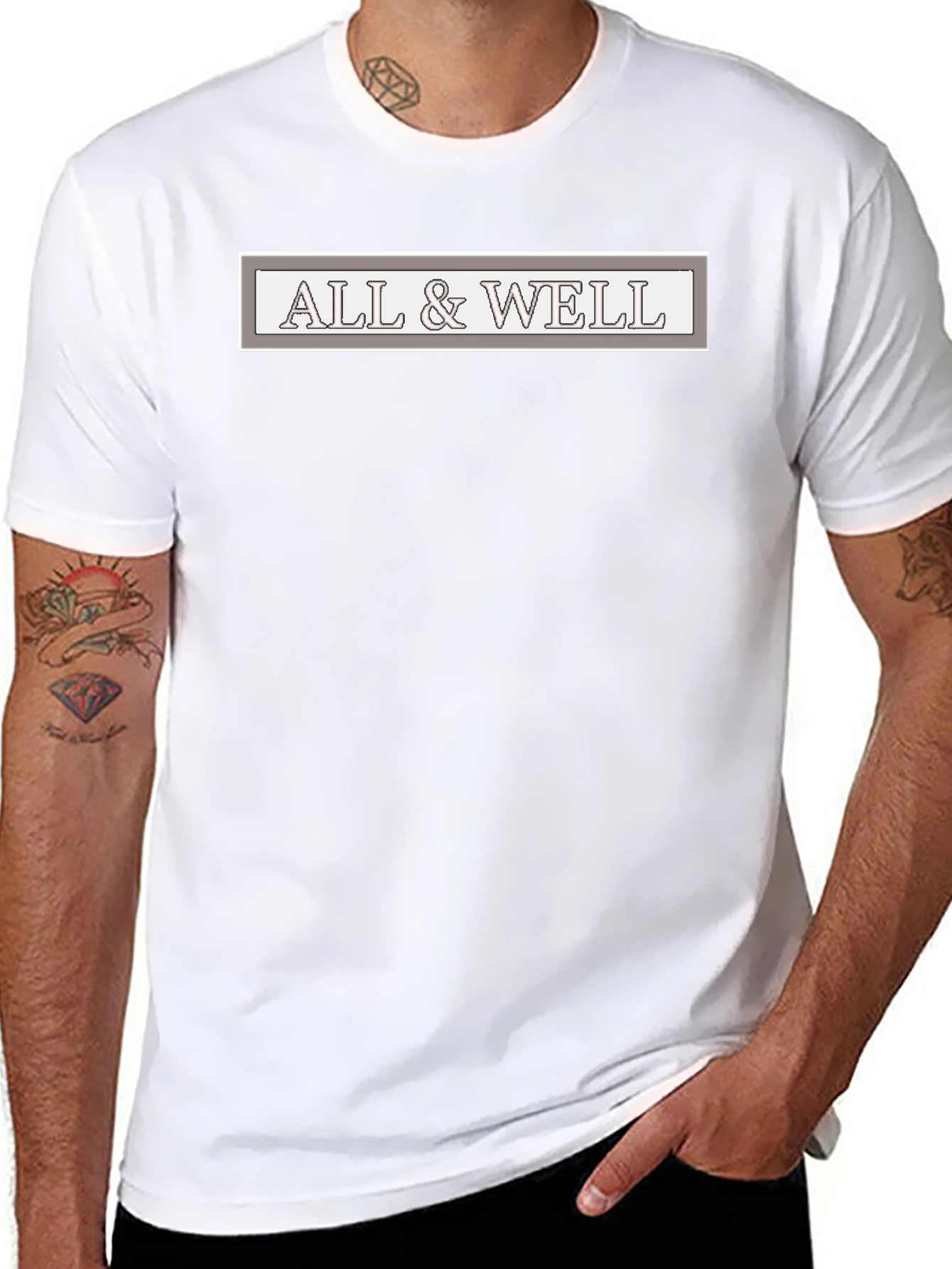 All & Well Graphic Tee - Stylish Comfort