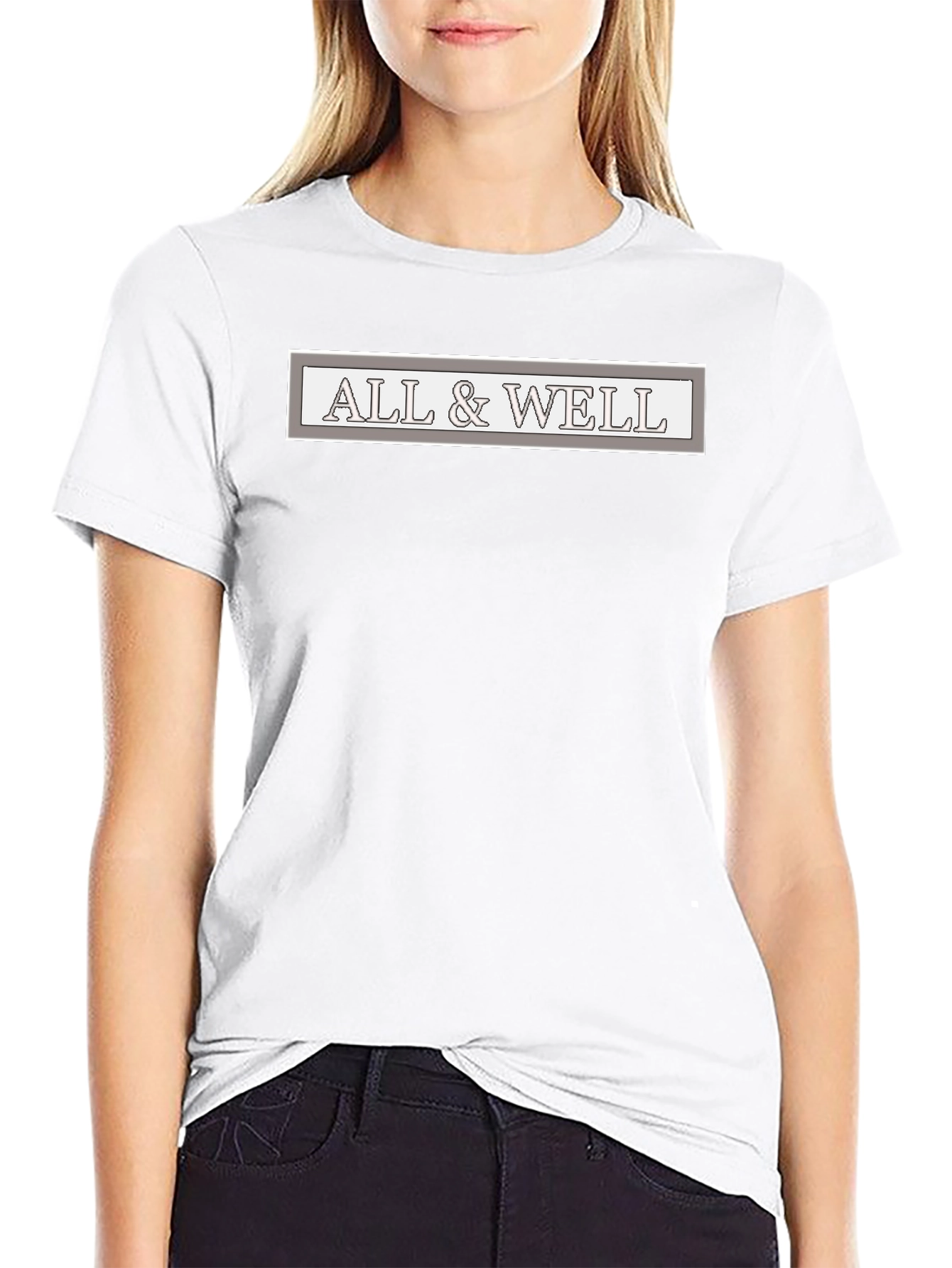 All & Well Graphic Tee - Stylish Comfort