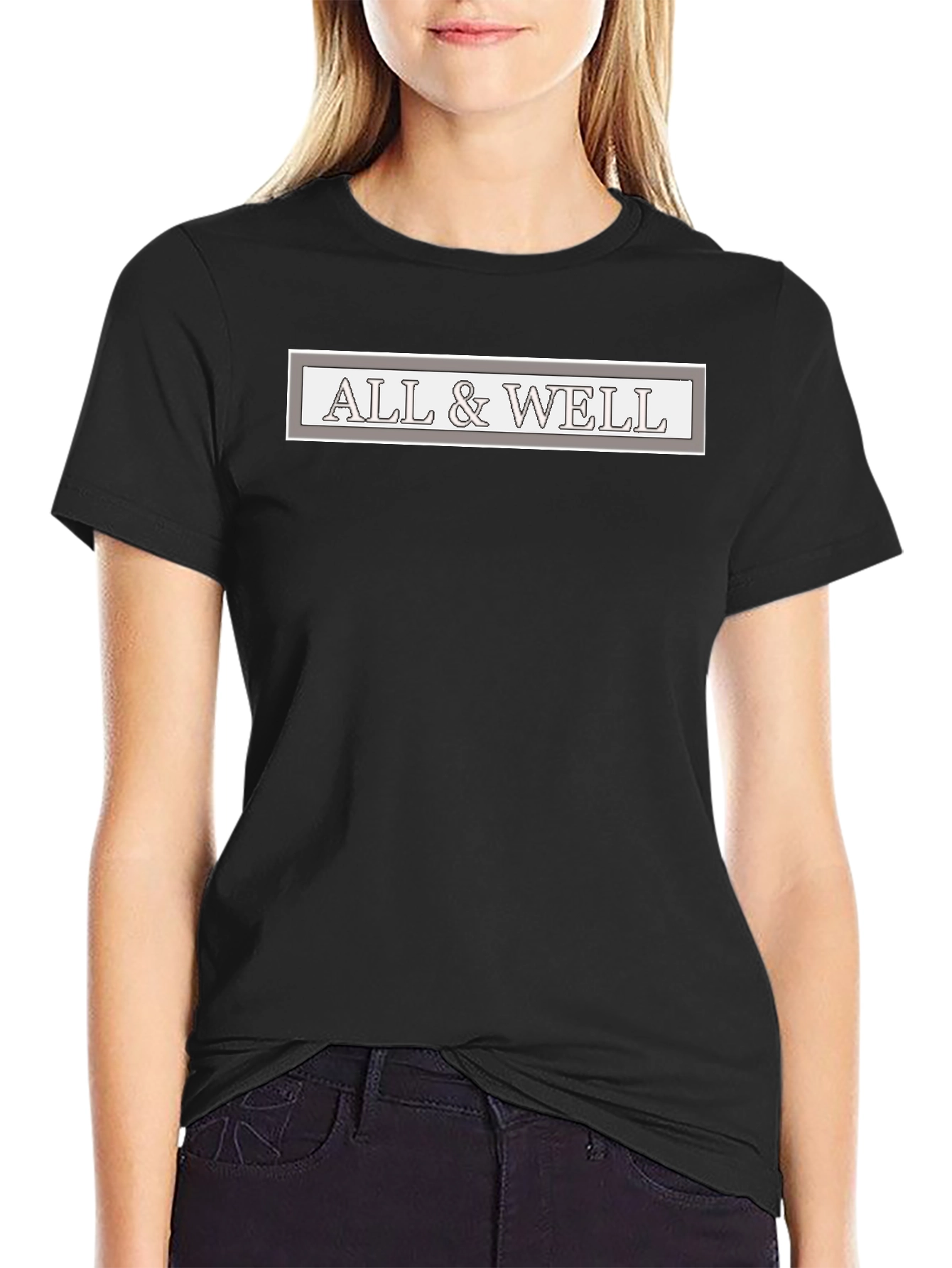 All & Well Graphic Tee - Stylish Comfort