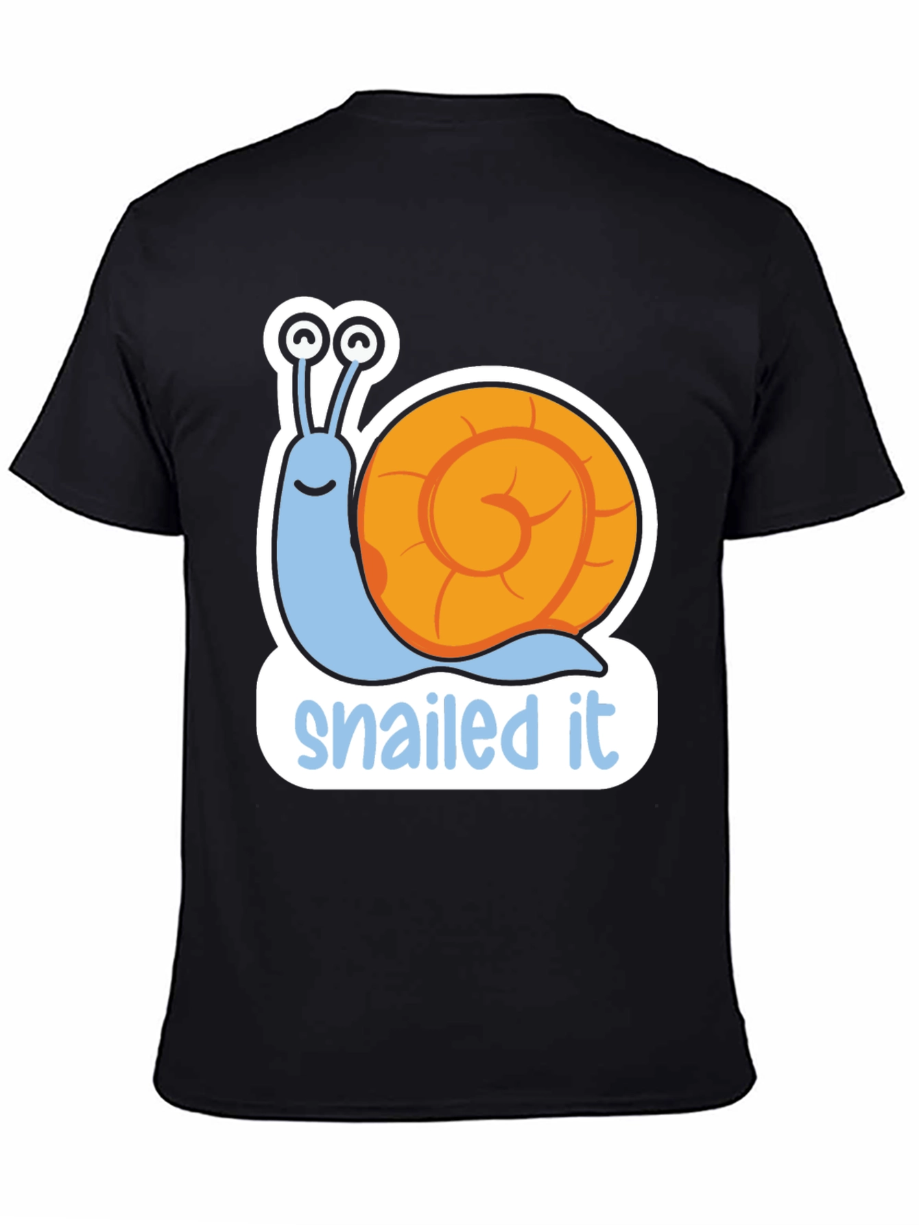 Snailed It T-Shirt - Funny Snail Pun Tee