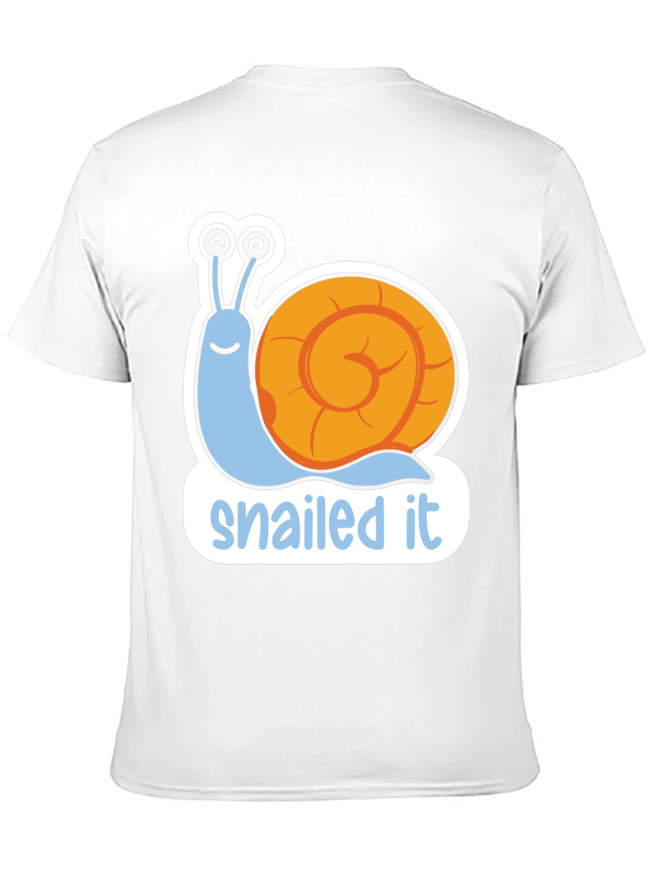 Snailed It T-Shirt - Funny Snail Pun Tee