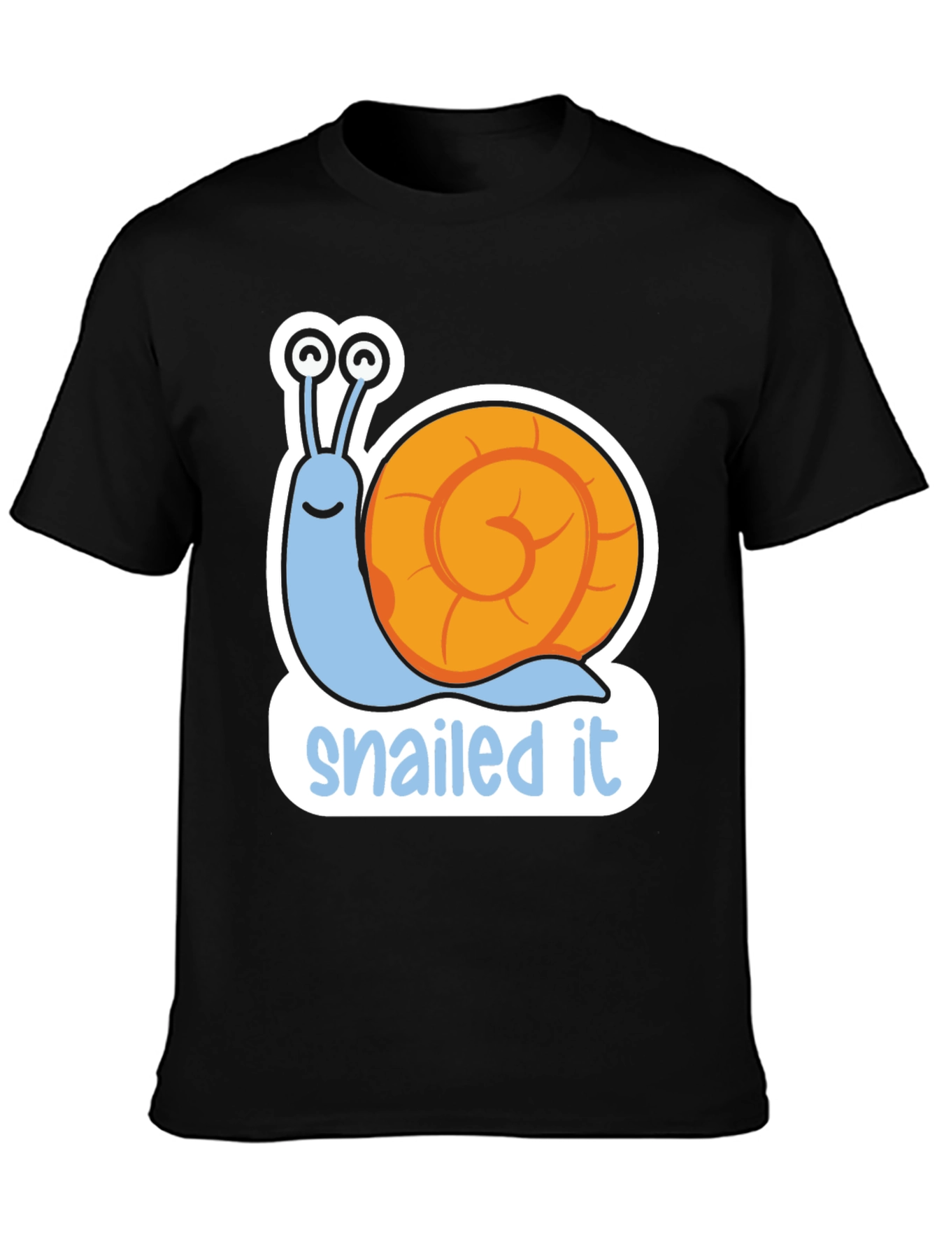 Snailed It T-Shirt - Funny Snail Pun Tee