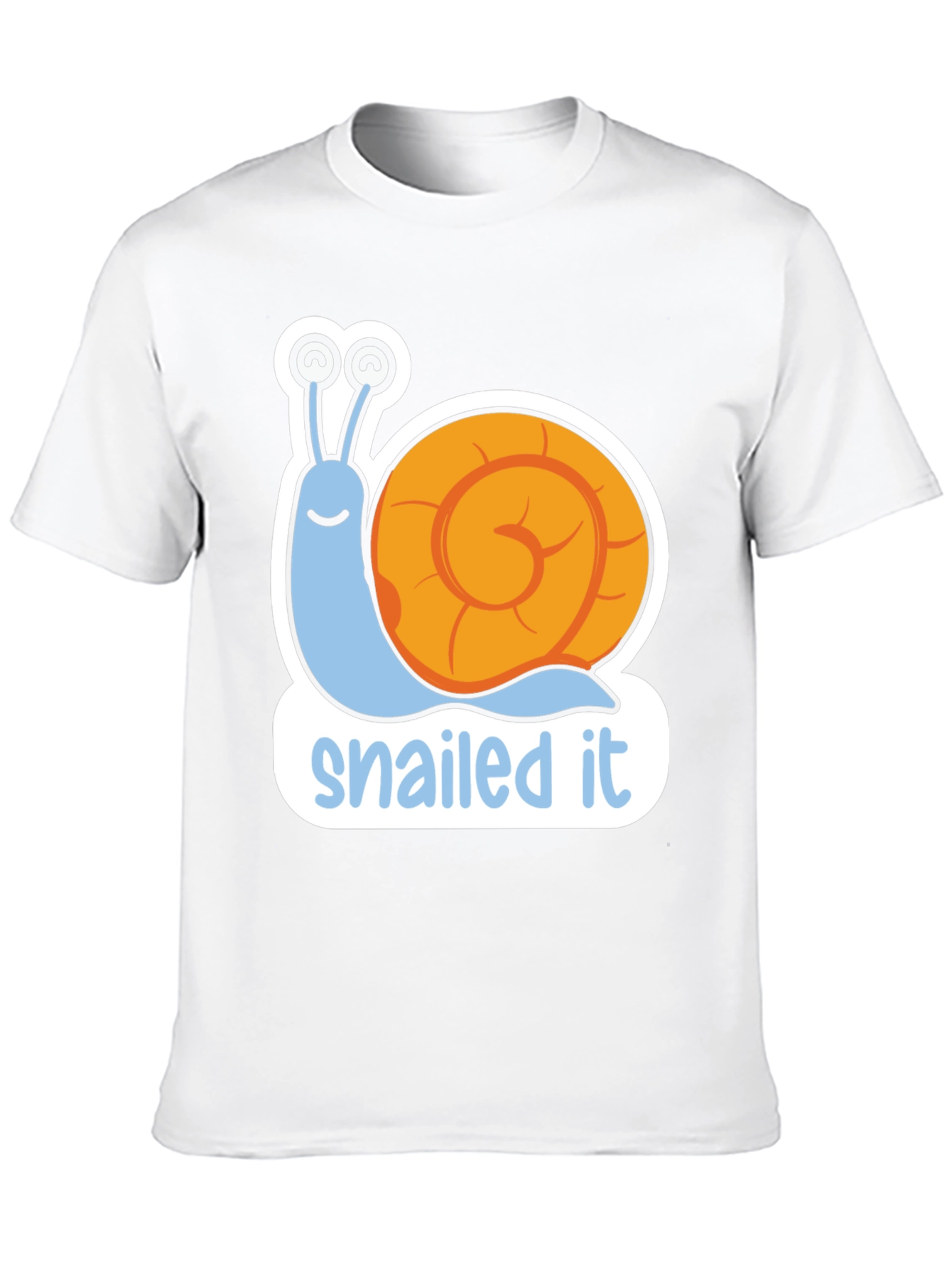 Snailed It T-Shirt - Funny Snail Pun Tee