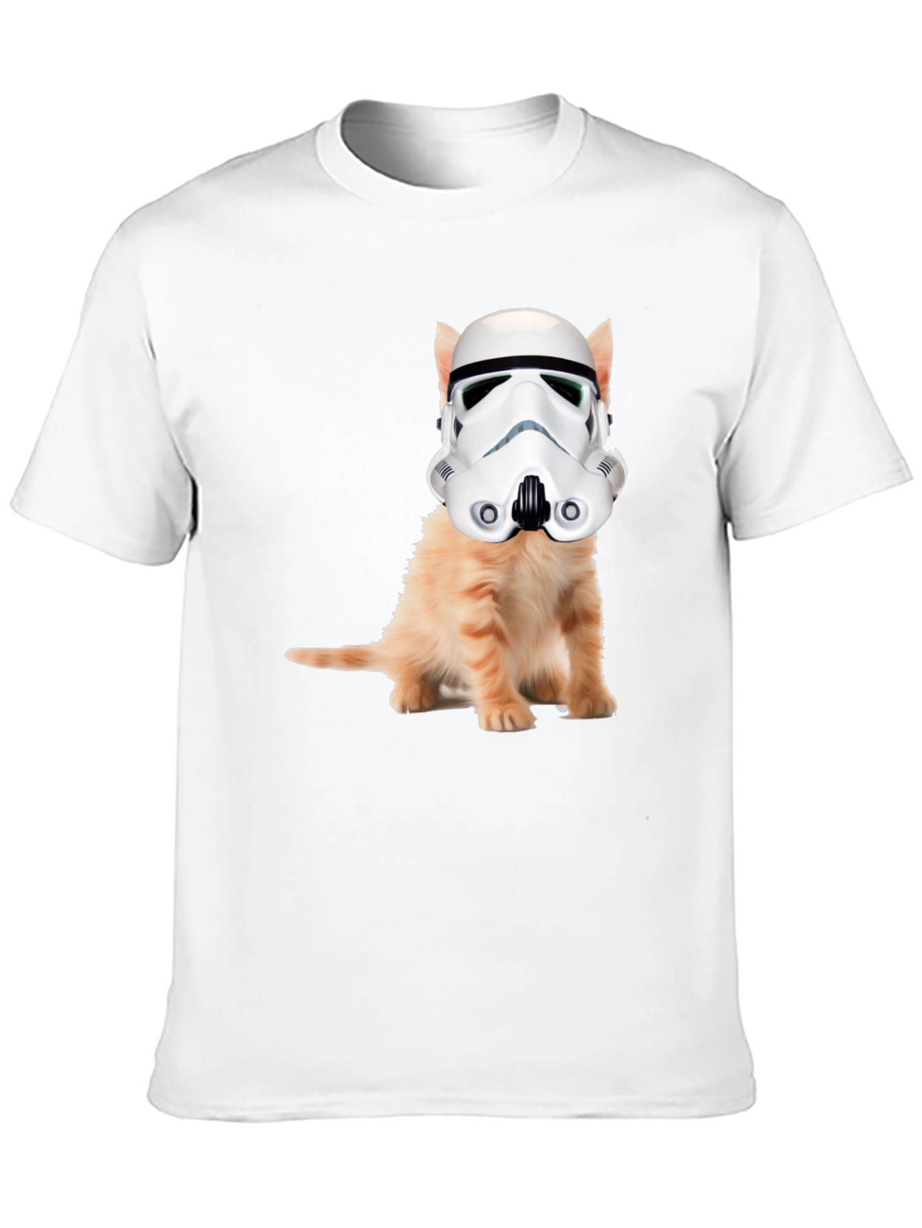 Cat Trooper Black T-Shirt