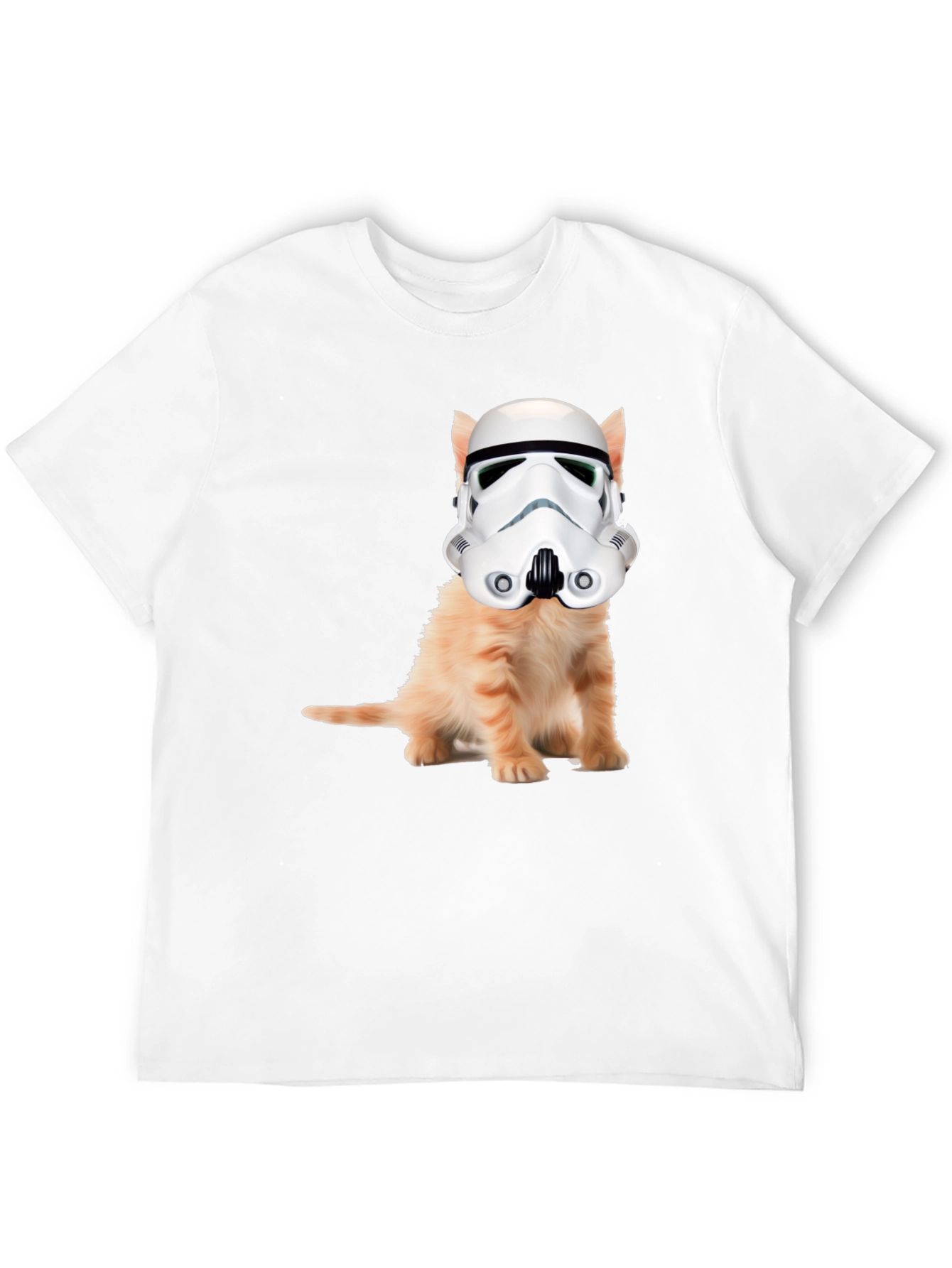 Cat Trooper Black T-Shirt