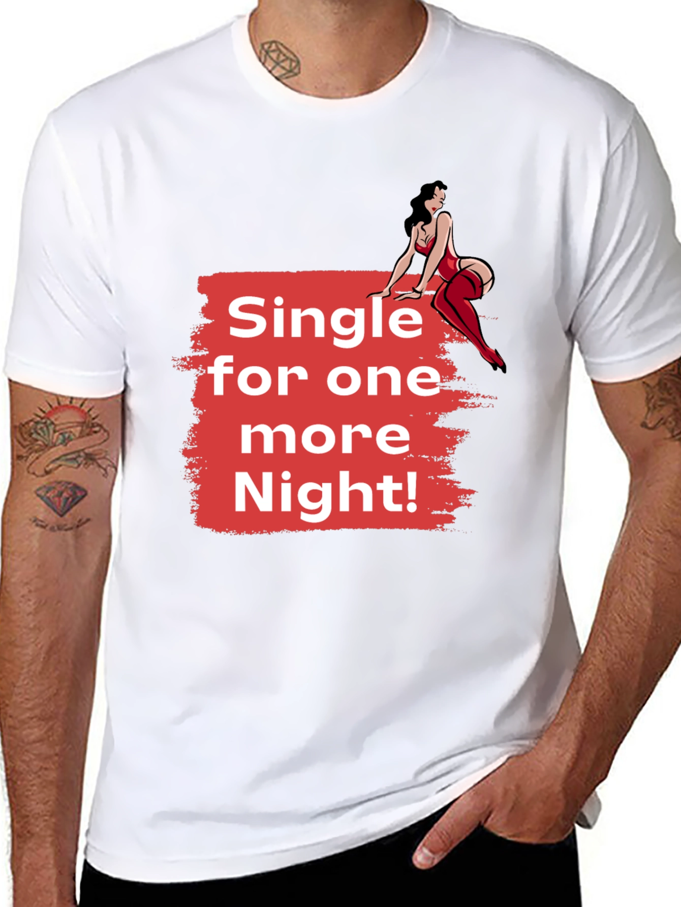 Single for One More Night! Graphic Tee
