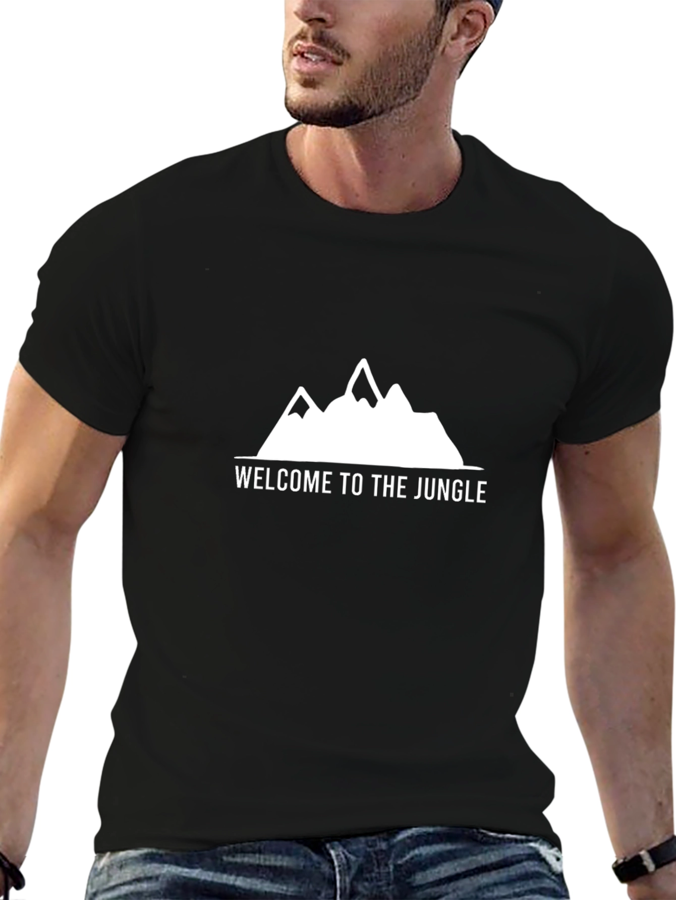 Welcome to the Jungle Mountain Graphic Tee