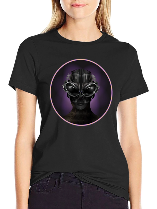 Mystic Alien Mask Graphic T-Shirt