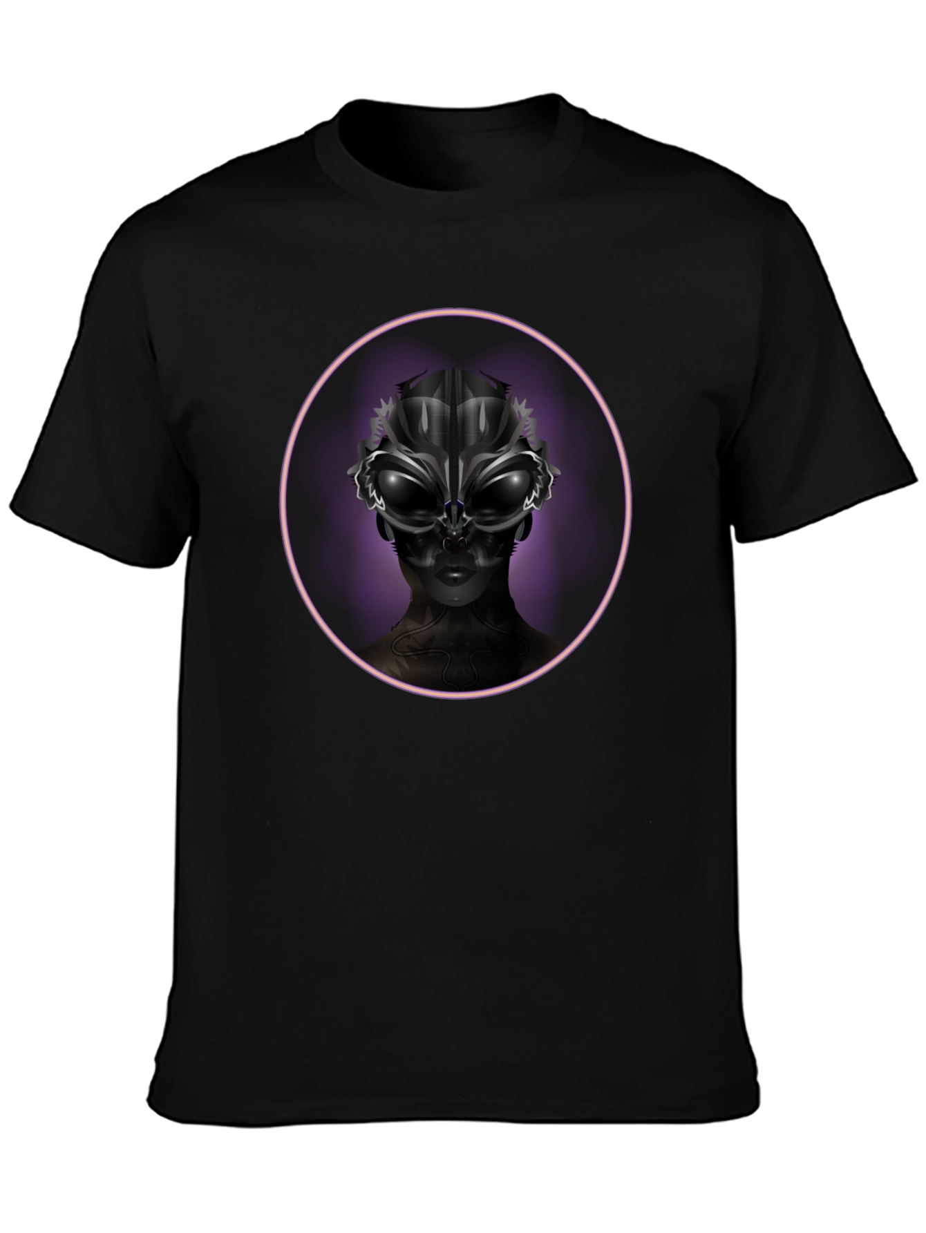 Mystic Alien Mask Graphic T-Shirt
