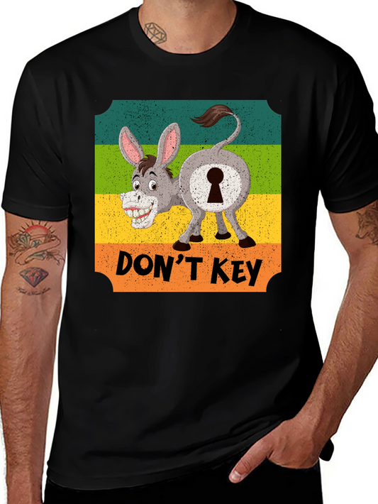 Dont Key Donkey Graphic T-Shirt