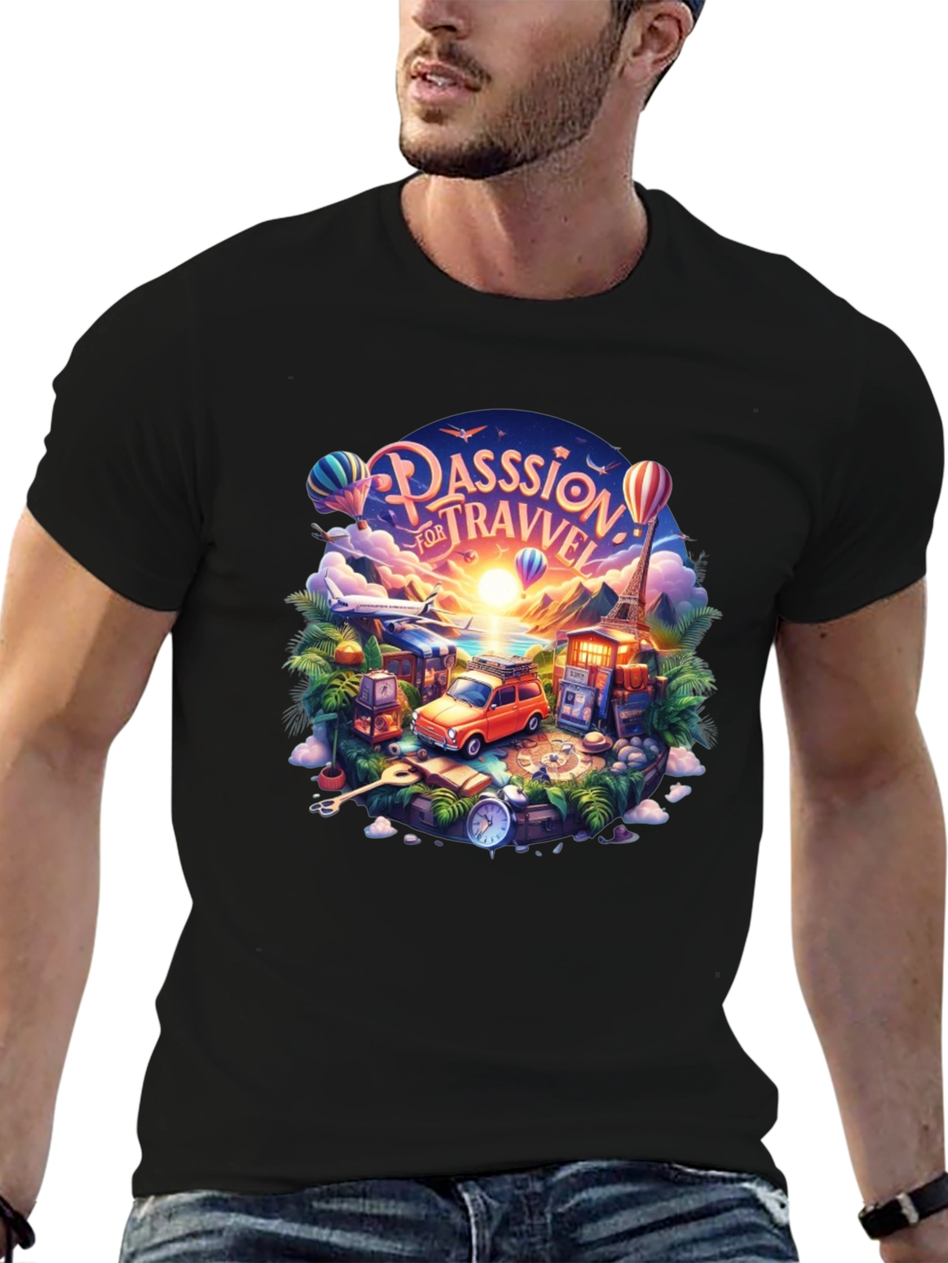 Passion for Travel Graphic Tee