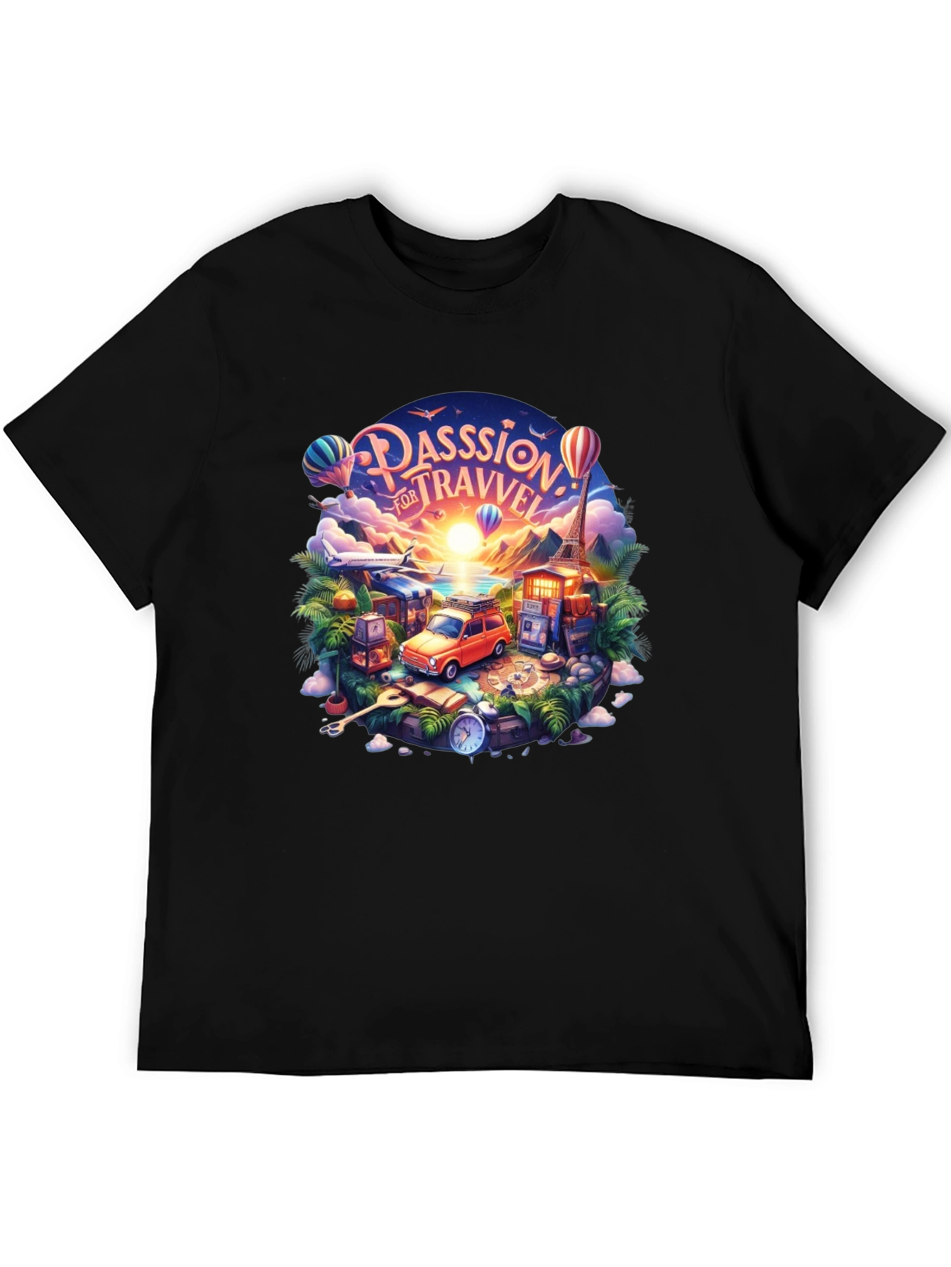 Passion for Travel Graphic Tee