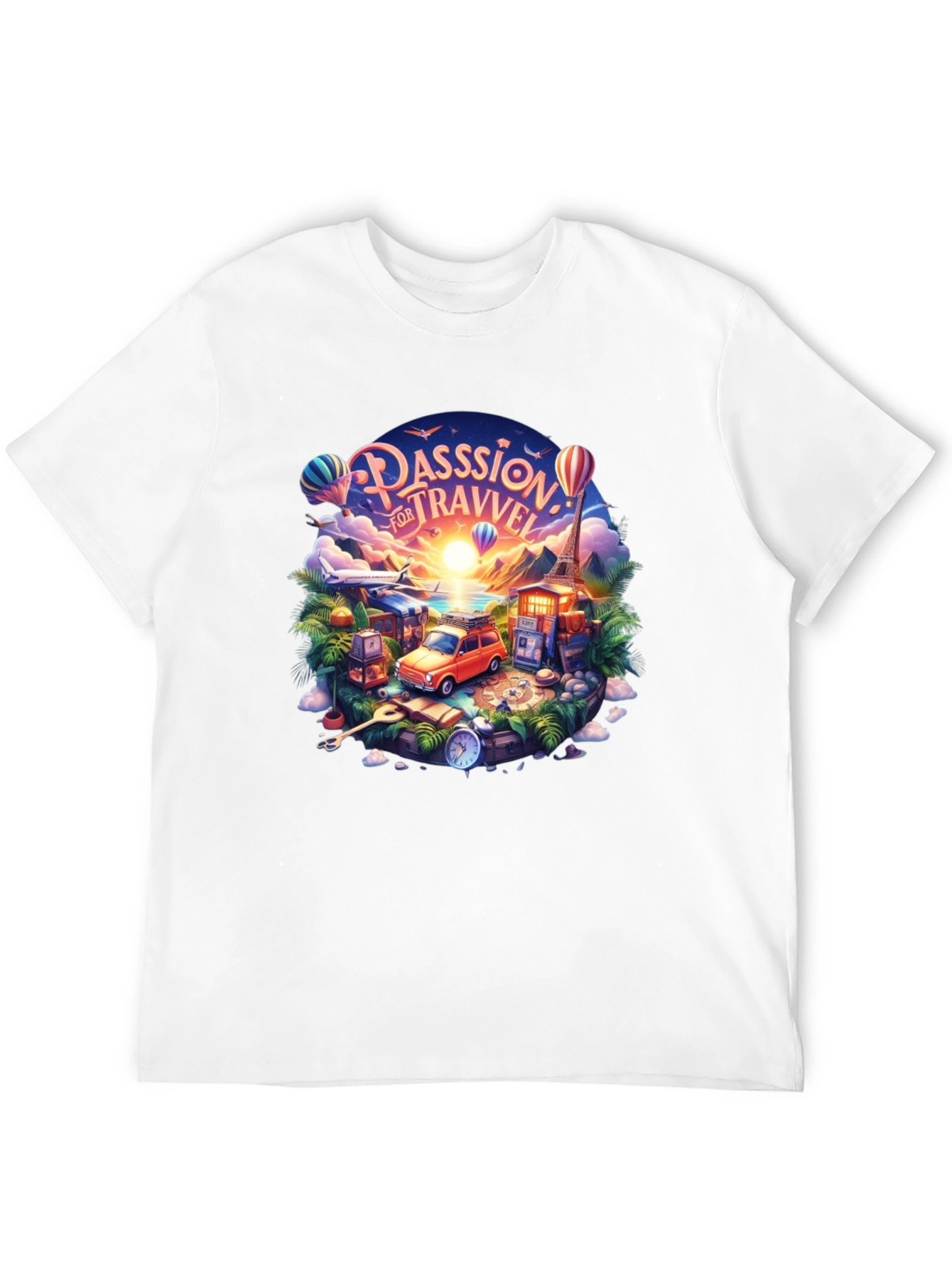 Passion for Travel Graphic Tee