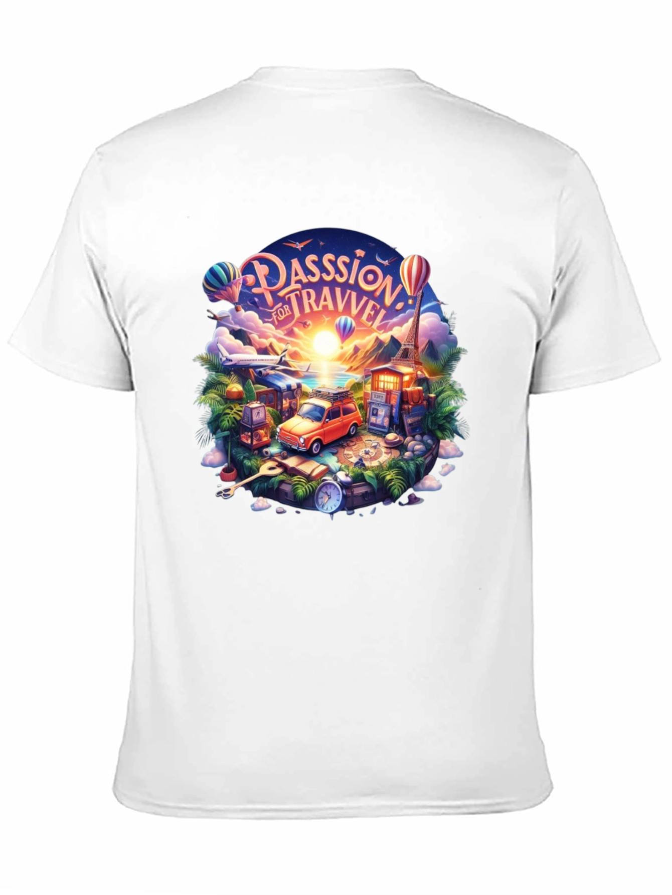 Passion for Travel Graphic Tee