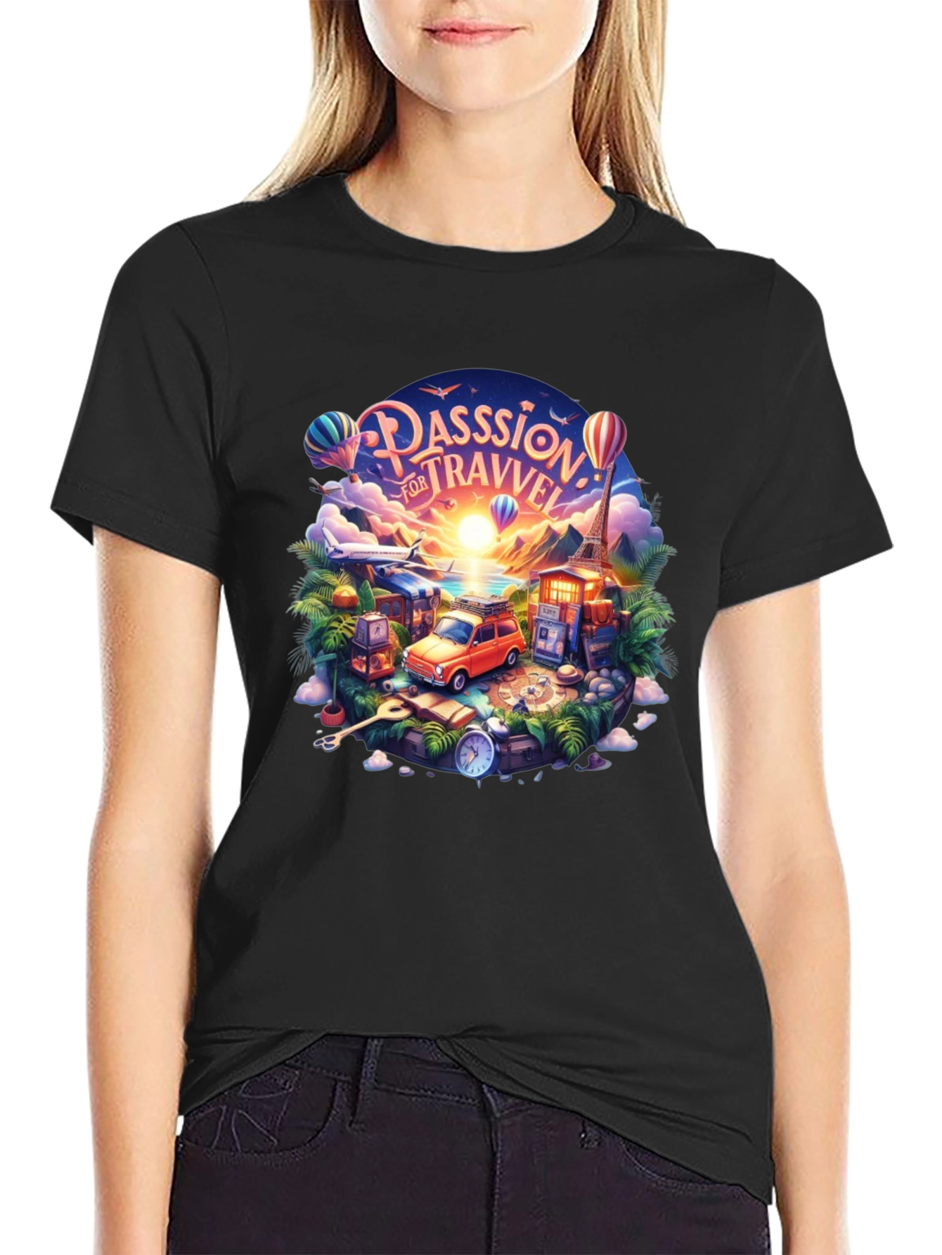 Passion for Travel Graphic Tee