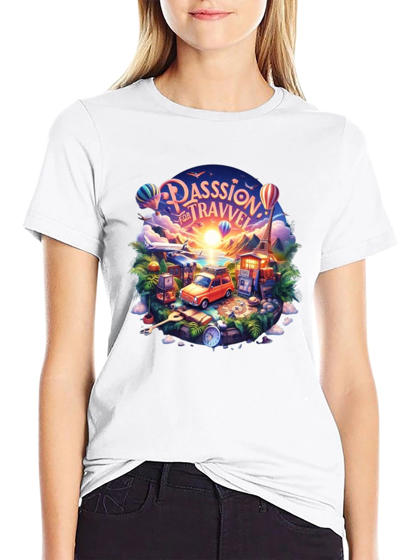 Passion for Travel Graphic Tee