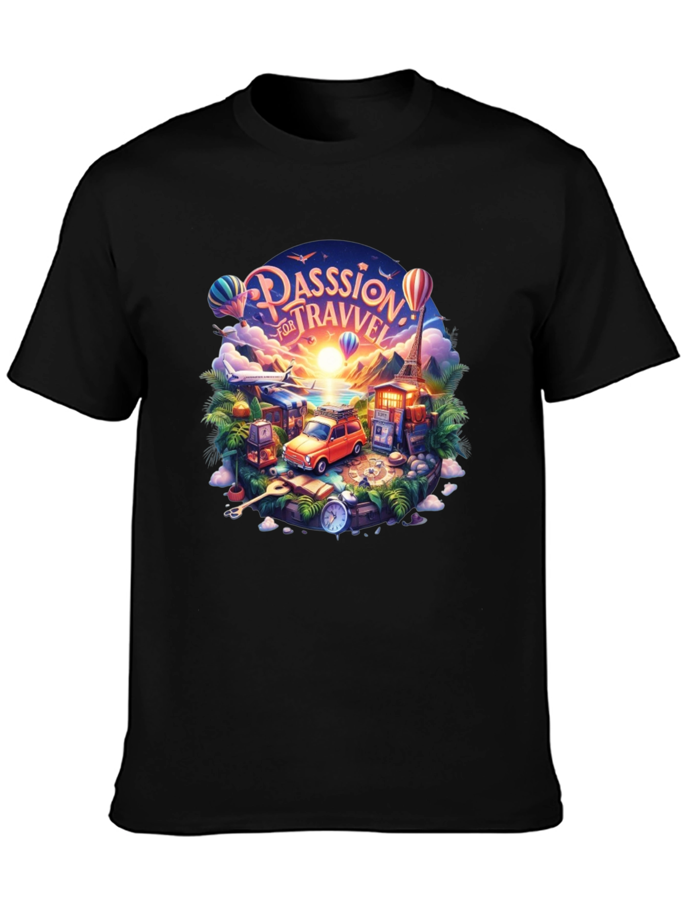 Passion for Travel Graphic Tee