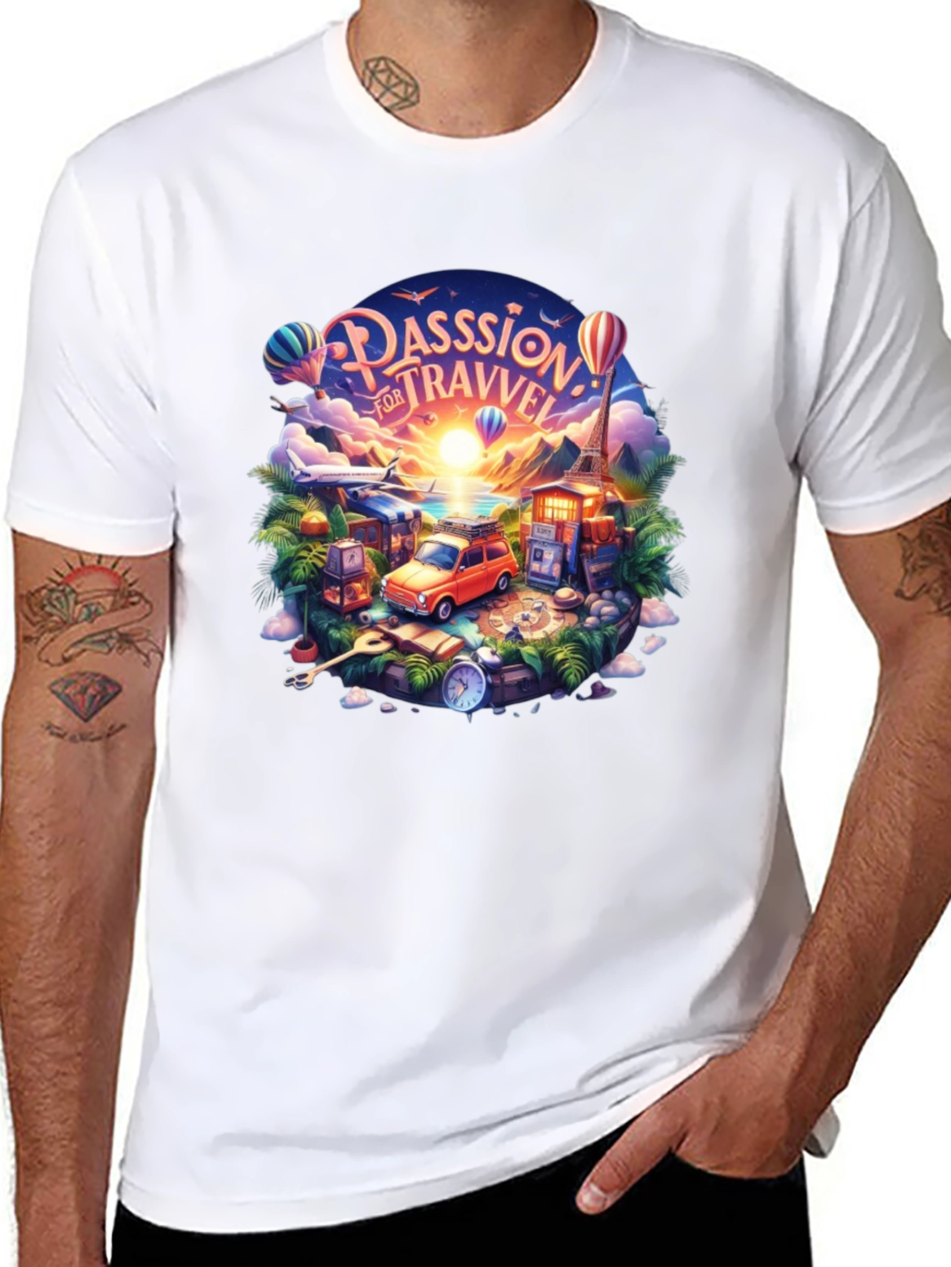 Passion for Travel Graphic Tee