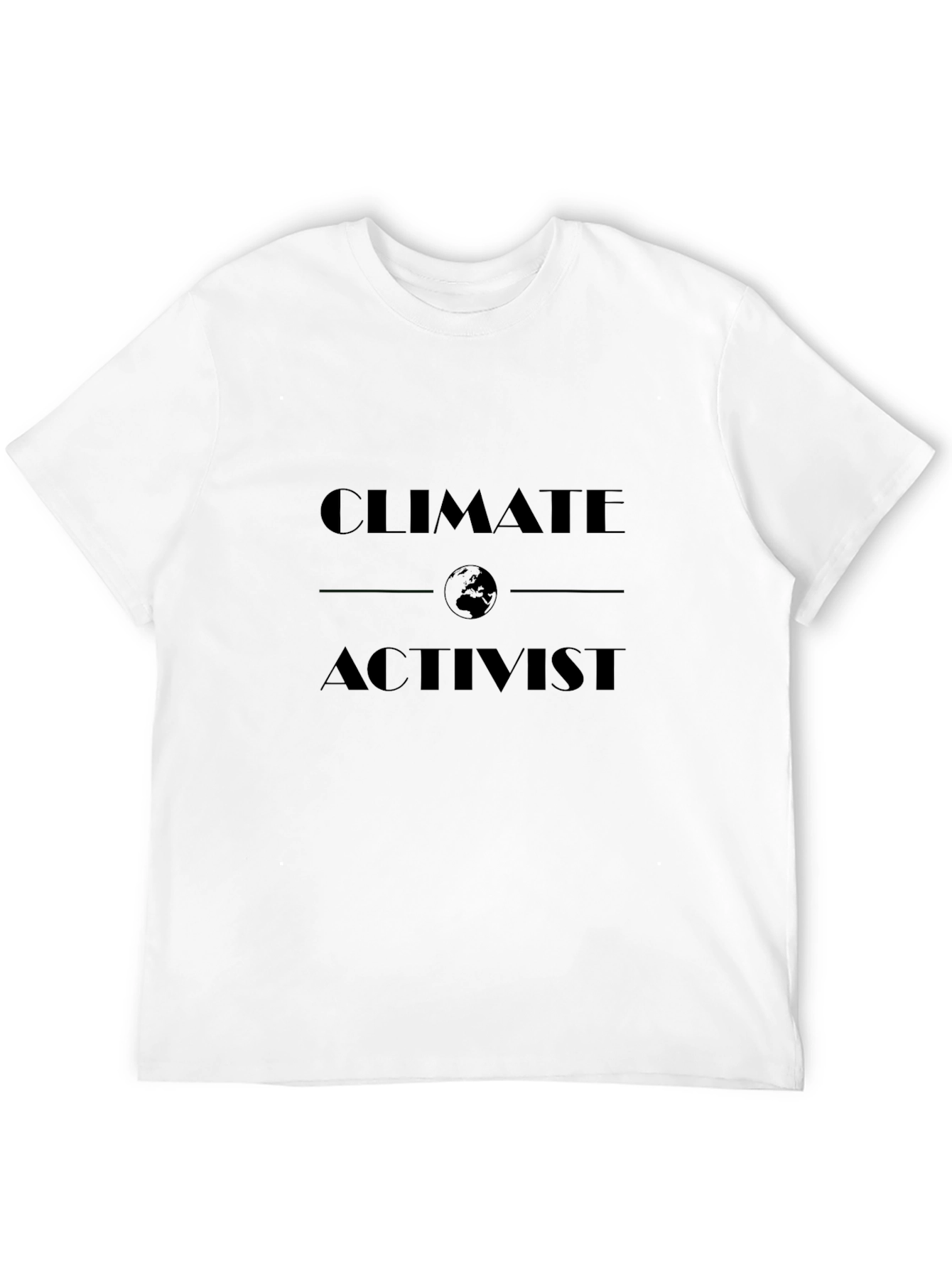Climate Activist Graphic Tee - Eco-Friendly Fashion
