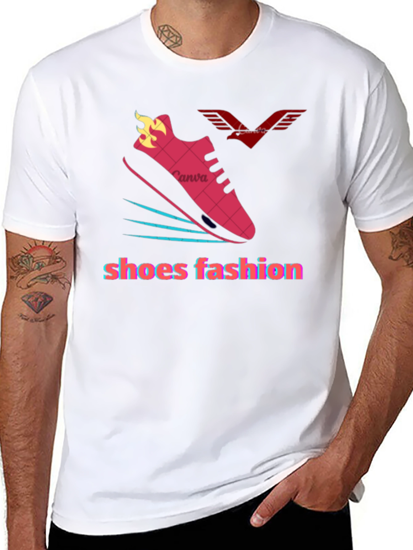 Shoes Fashion Graphic T-Shirt