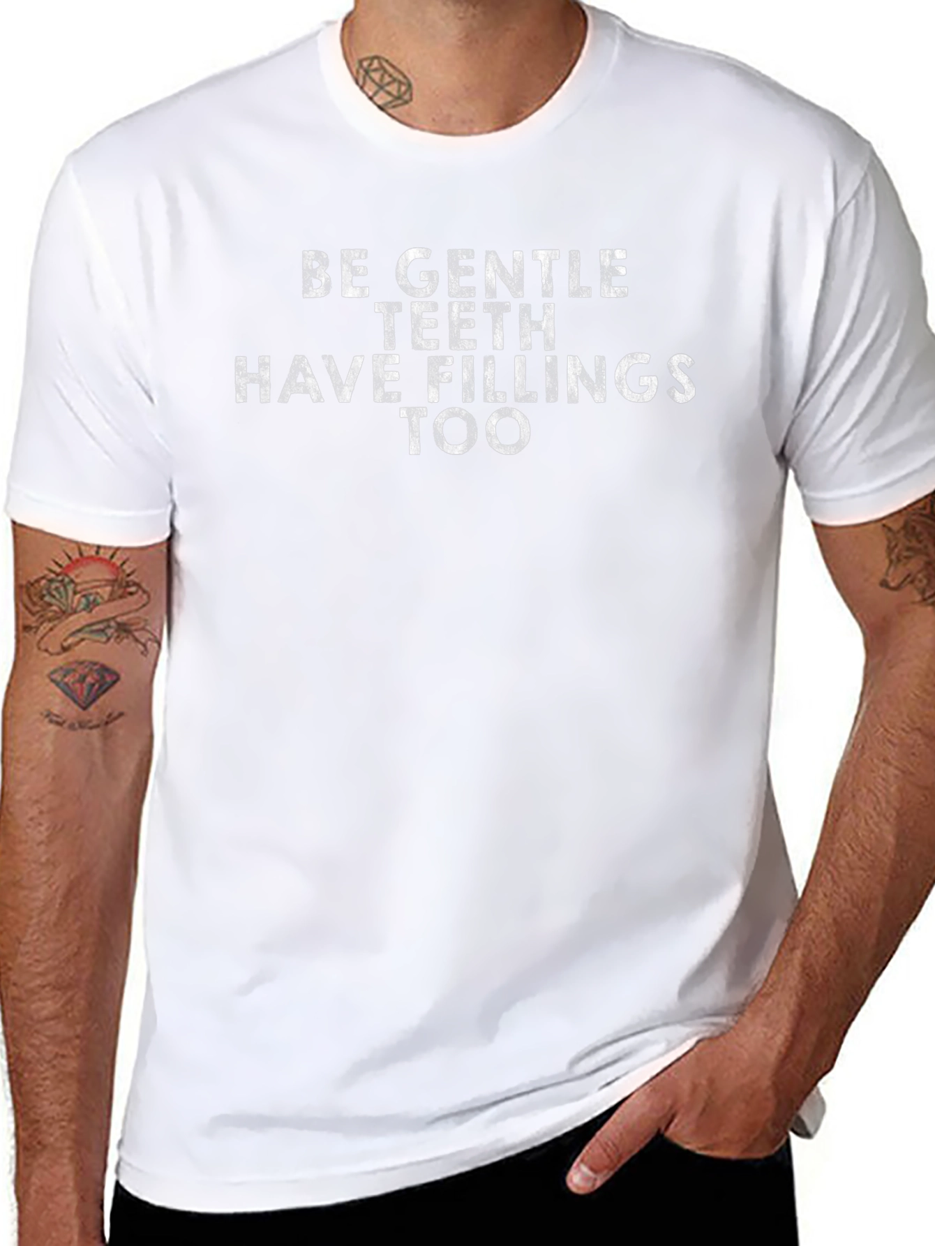 Be Gentle T-Shirt - Funny Dental Humor Tee