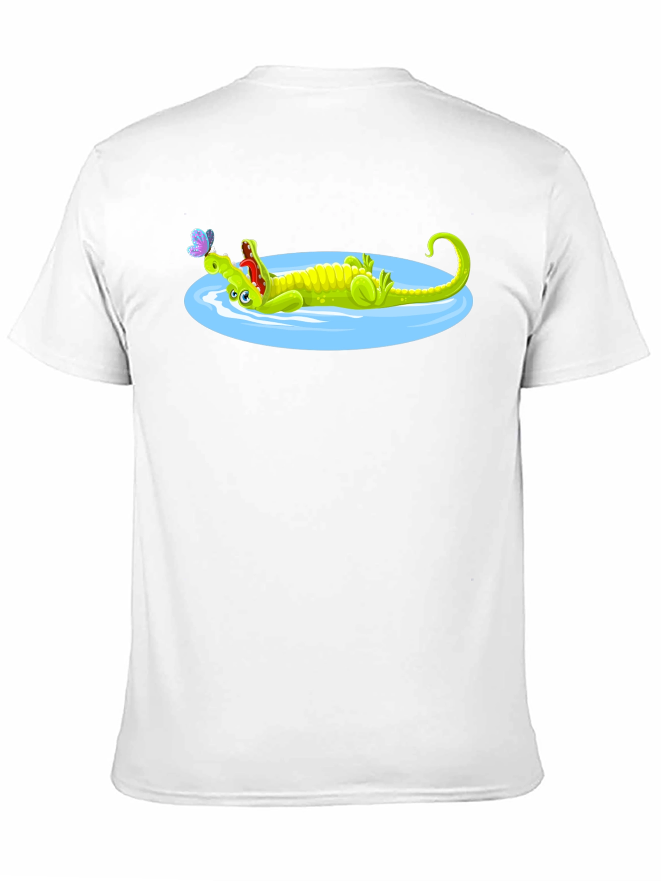 Cartoon Crocodile Graphic Tee