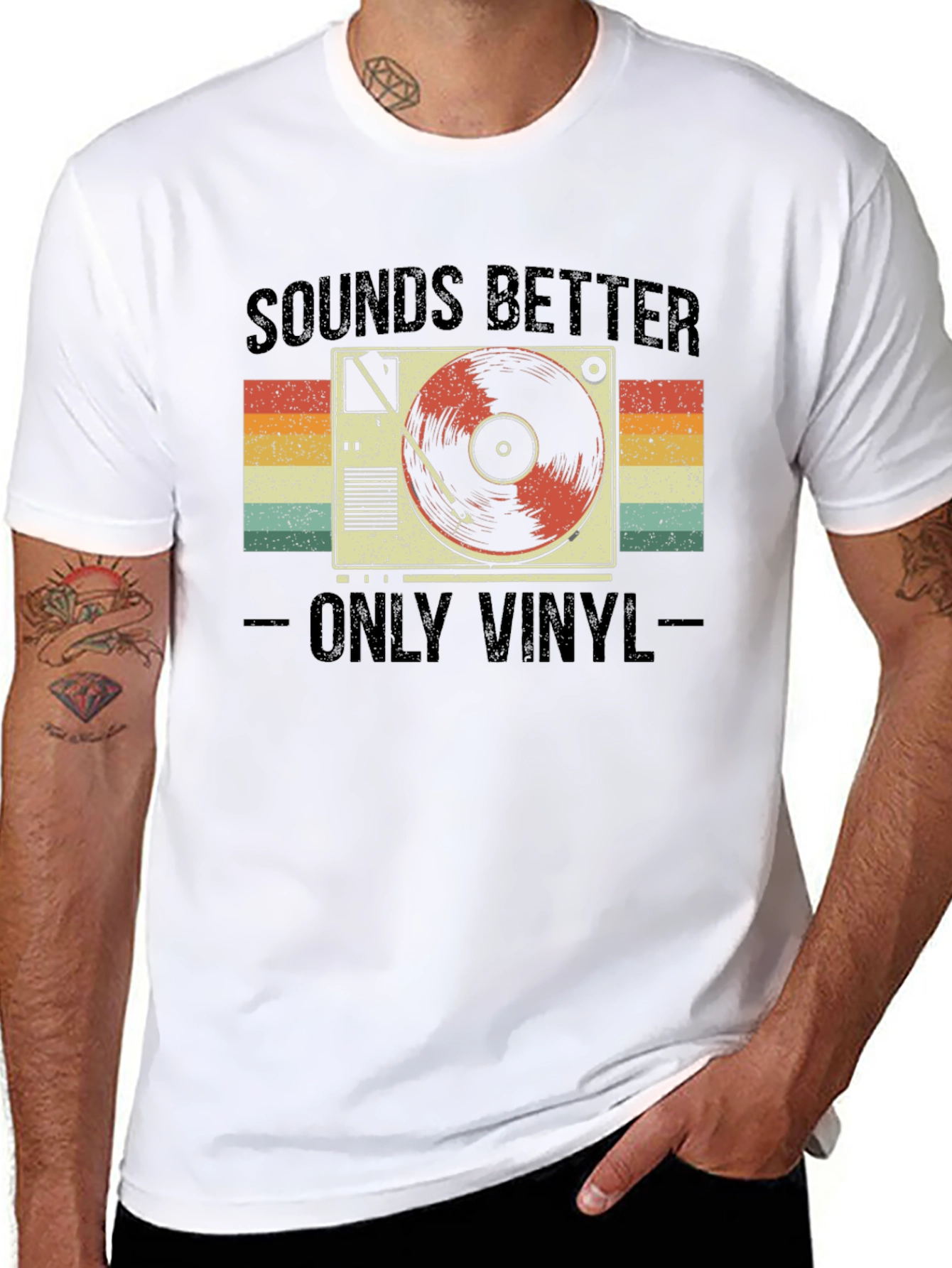 Sounds Better Only Vinyl T-Shirt