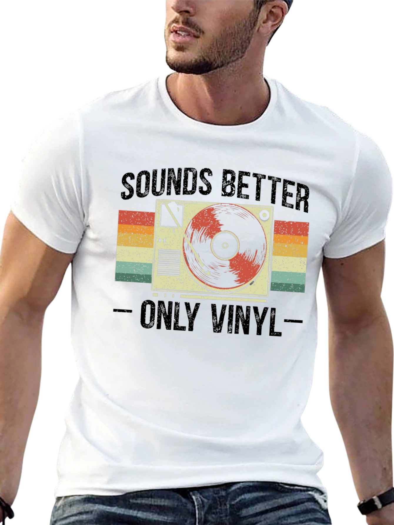 Sounds Better Only Vinyl T-Shirt