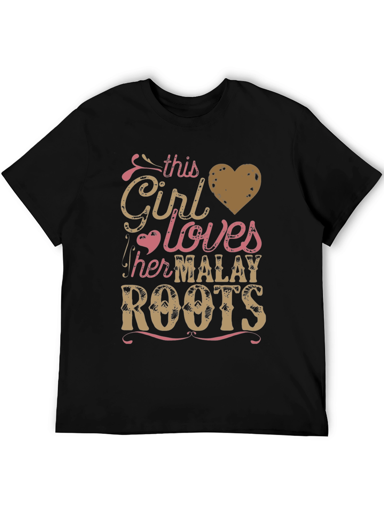 Malay Roots T-Shirt - This Girl Loves Malay