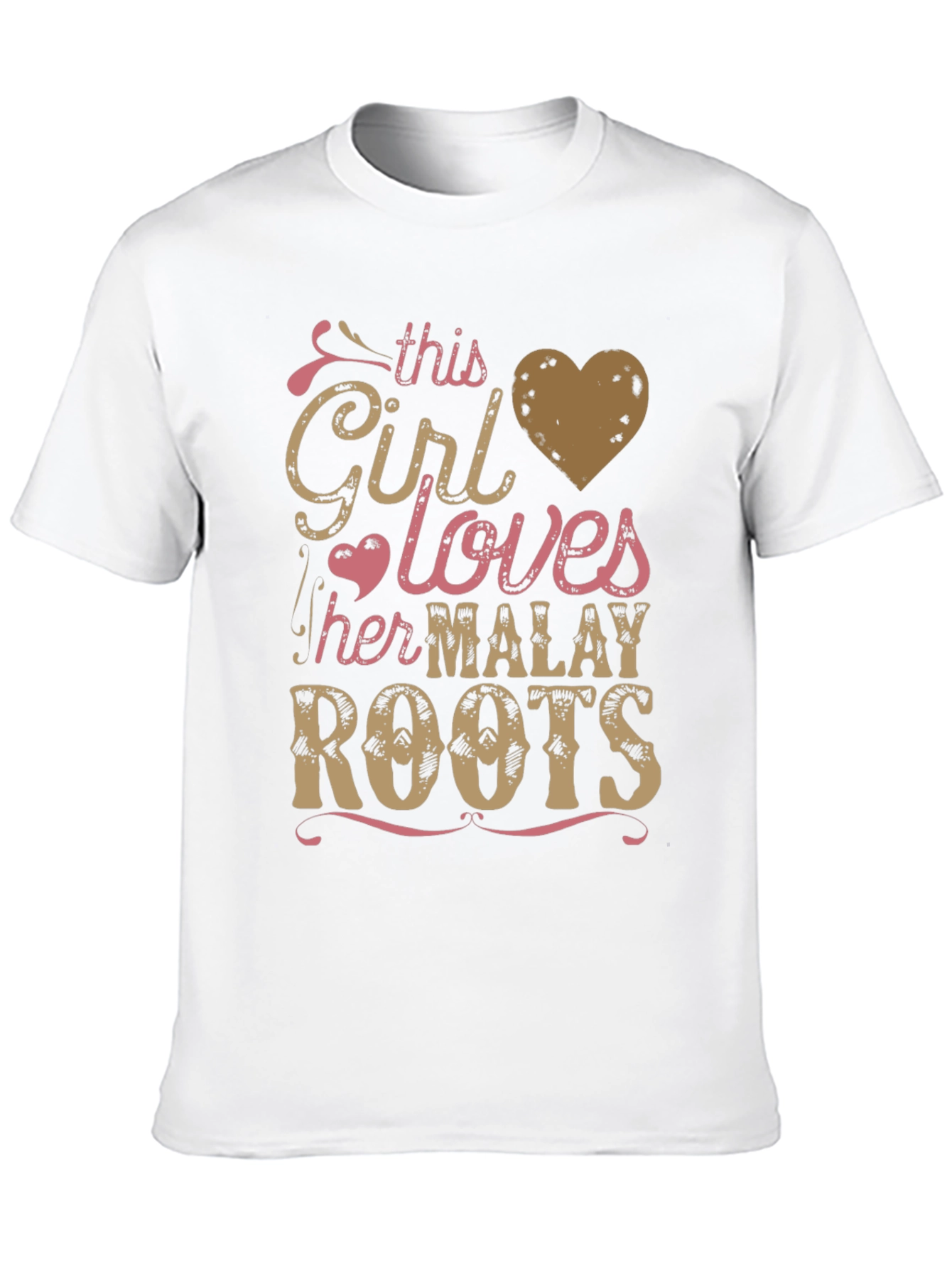 Malay Roots T-Shirt - This Girl Loves Malay