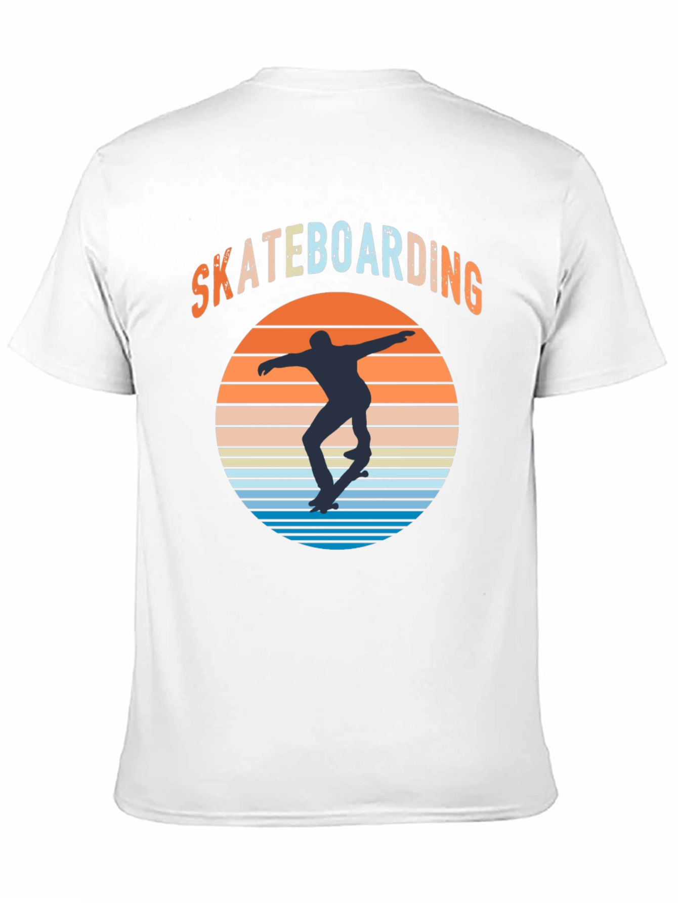 Skateboarding Sunset Graphic Tee - Ride in Style
